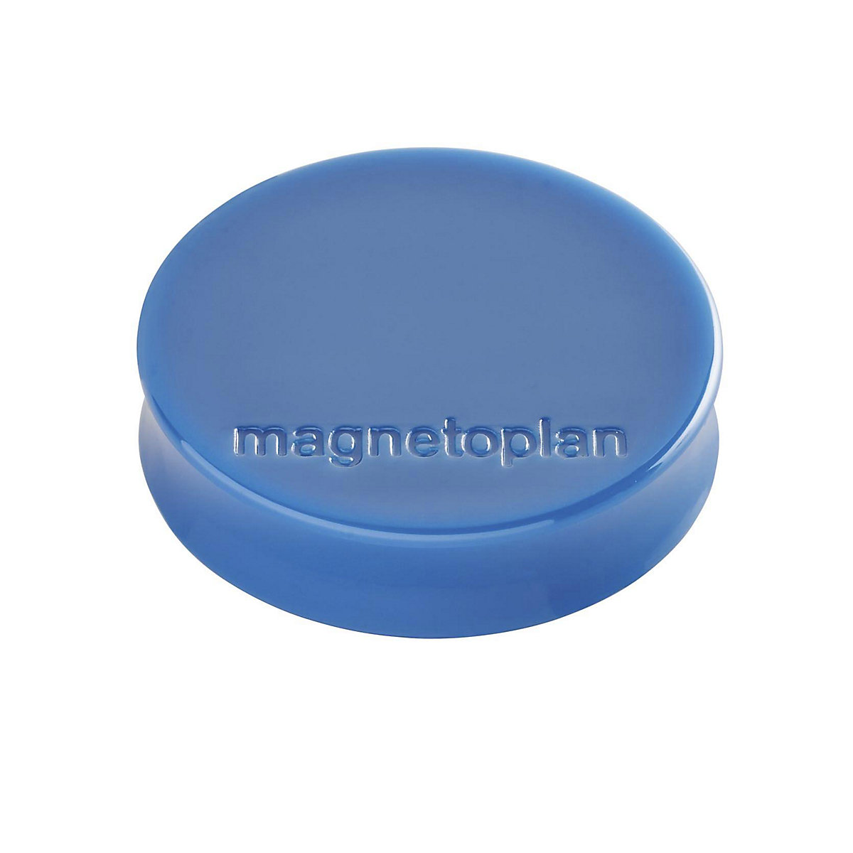 Calamita ergonomica – magnetoplan, Ø 30 mm, conf. da 60 pz., blu scuro-0