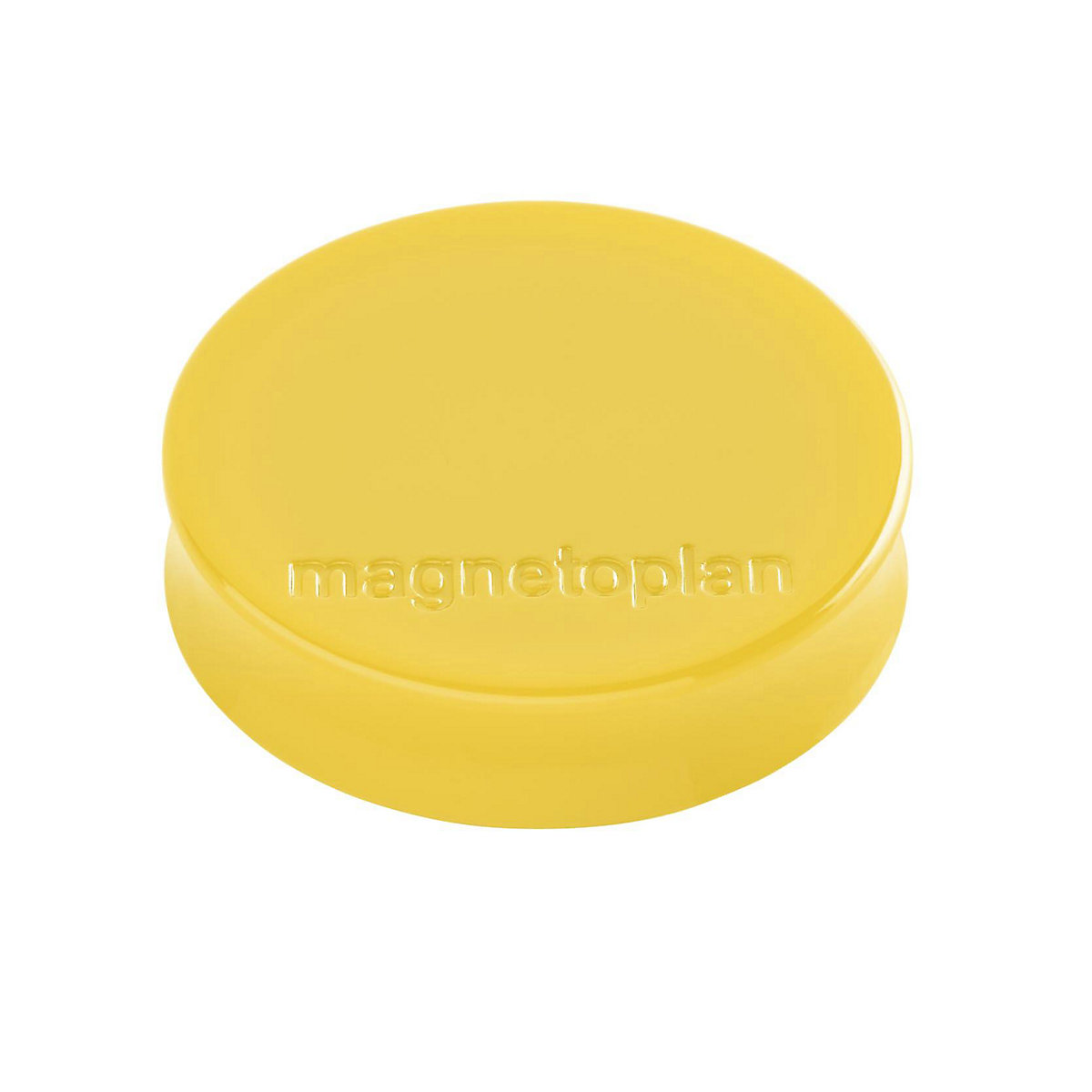 Calamita ergonomica – magnetoplan, Ø 30 mm, conf. da 60 pz., giallo oro-0