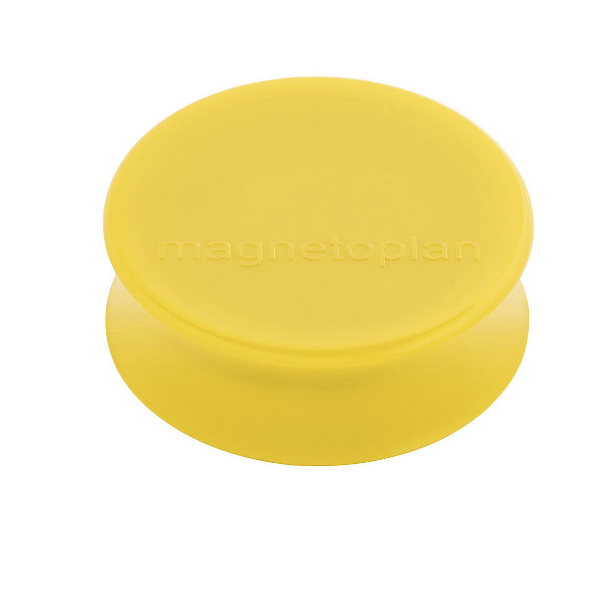 Calamita ergonomica – magnetoplan, Ø 34 mm, conf. da 50 pz., giallo oro-0