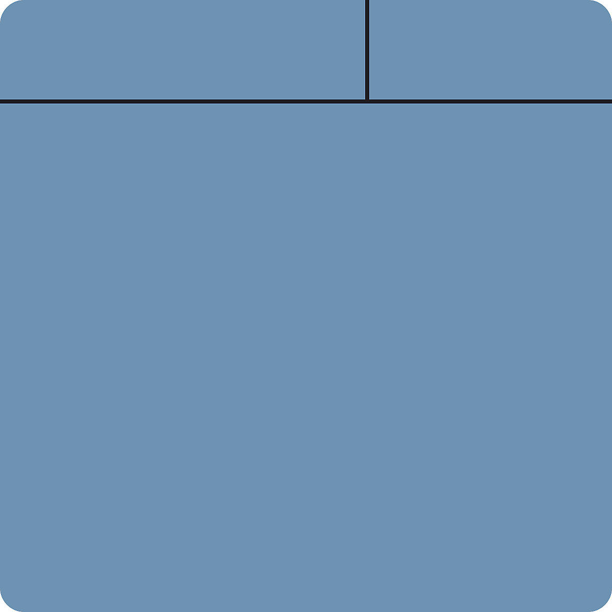 Foglietti adesivi, magnetici, lungh. x largh. 75 x 75 mm, conf. da 10 pz., blu-0
