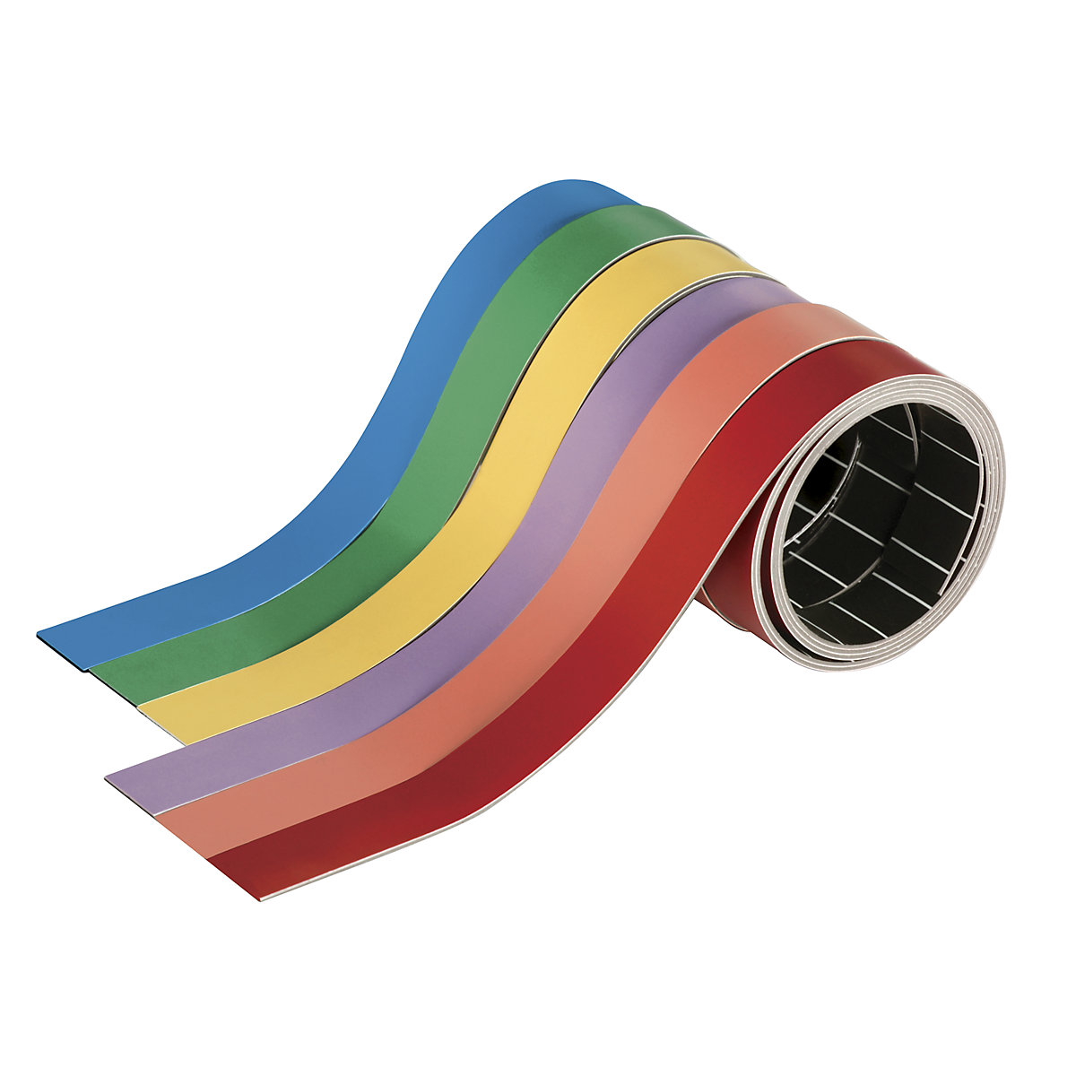 Nastro magnetoflex® – magnetoplan, larghezza 10 mm, conf. da 10 rotoli, blu-0