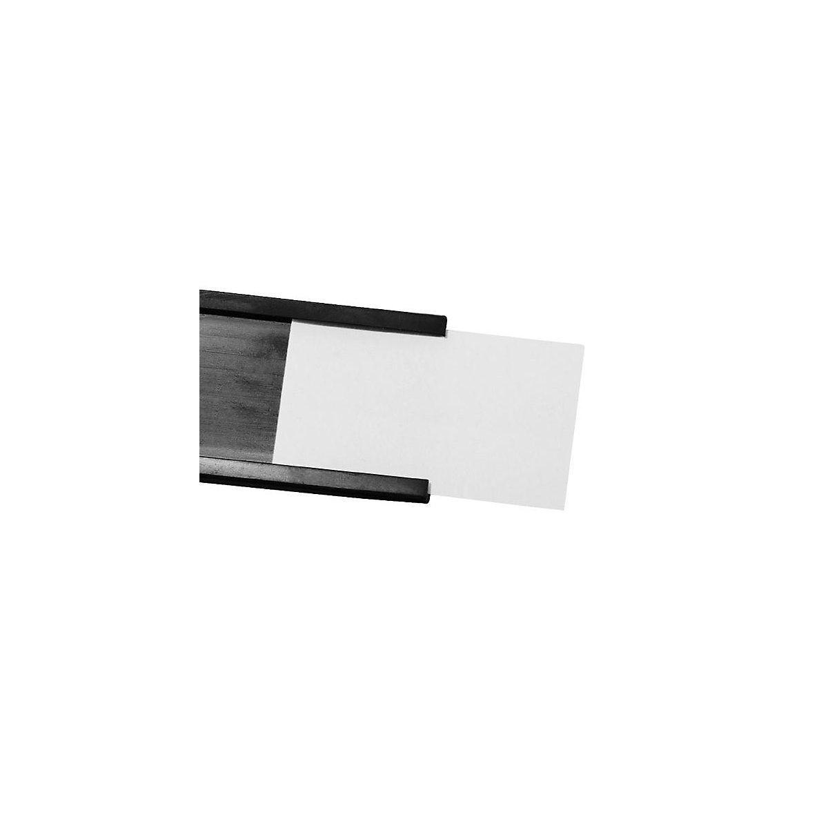 Portatarghette con profilo a C – magnetoplan, magnetico, larghezza 30 mm-0