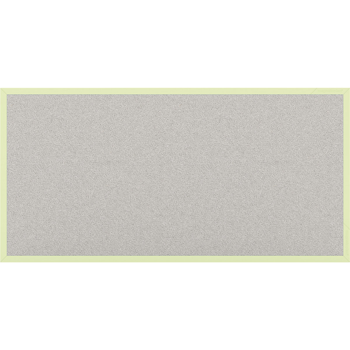 Lavagna a spilli di design Wood Series – magnetoplan, lana vergine, largh. x alt. 960 x 480 mm, verde chiaro-0