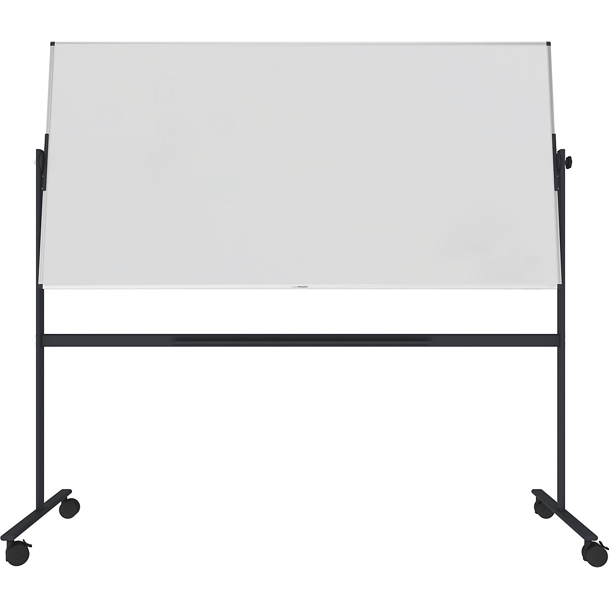 Lavagna UNITE, girevole – Legamaster, acciaio, bianco, largh. x alt. 2000 x 1000 mm-0