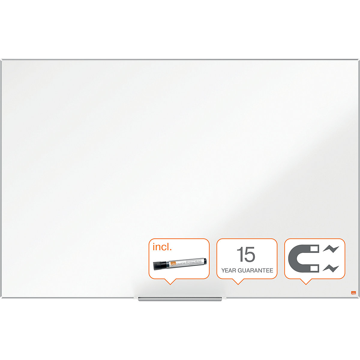 Lavagna bianca Nano Clean™ PRO – nobo (Foto prodotto 3)-2