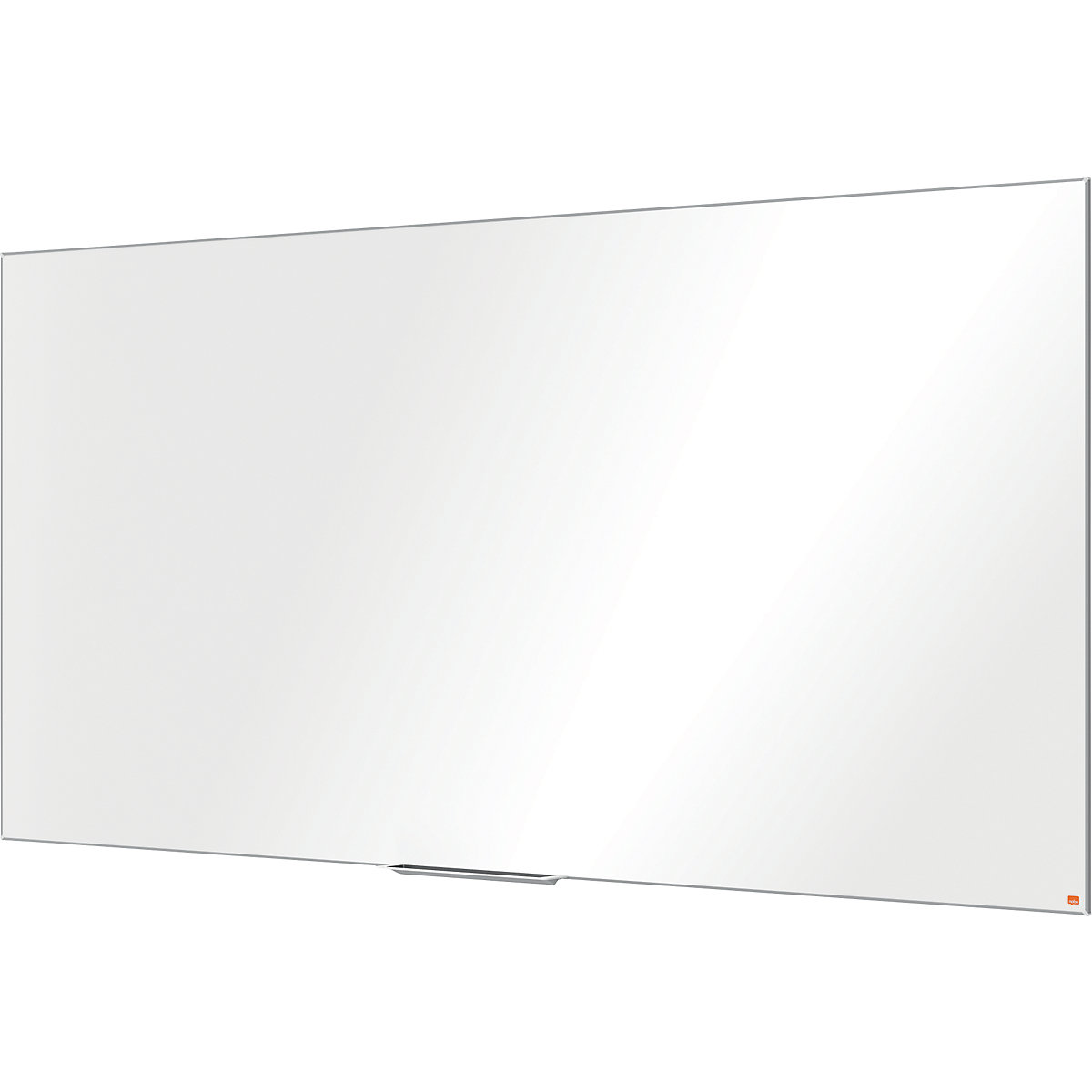 Lavagna bianca Nano Clean™ PRO – nobo, acciaio, verniciato, largh. x alt. 2400 x 1200 mm-0