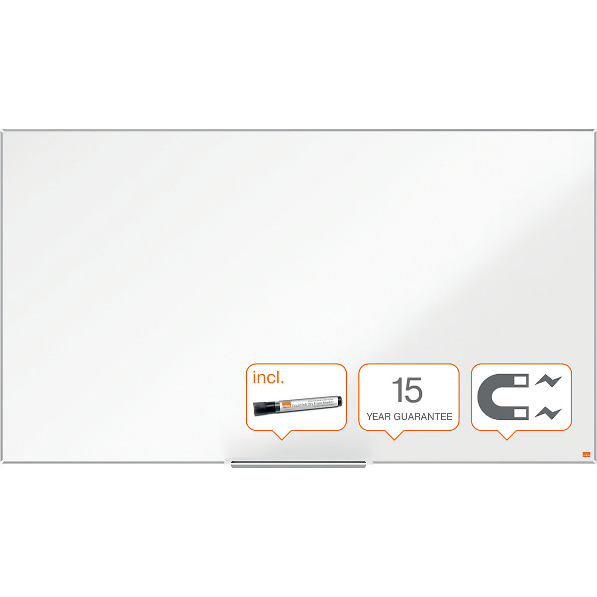 Lavagna bianca Nano Clean™ PRO – nobo (Foto prodotto 5)-4
