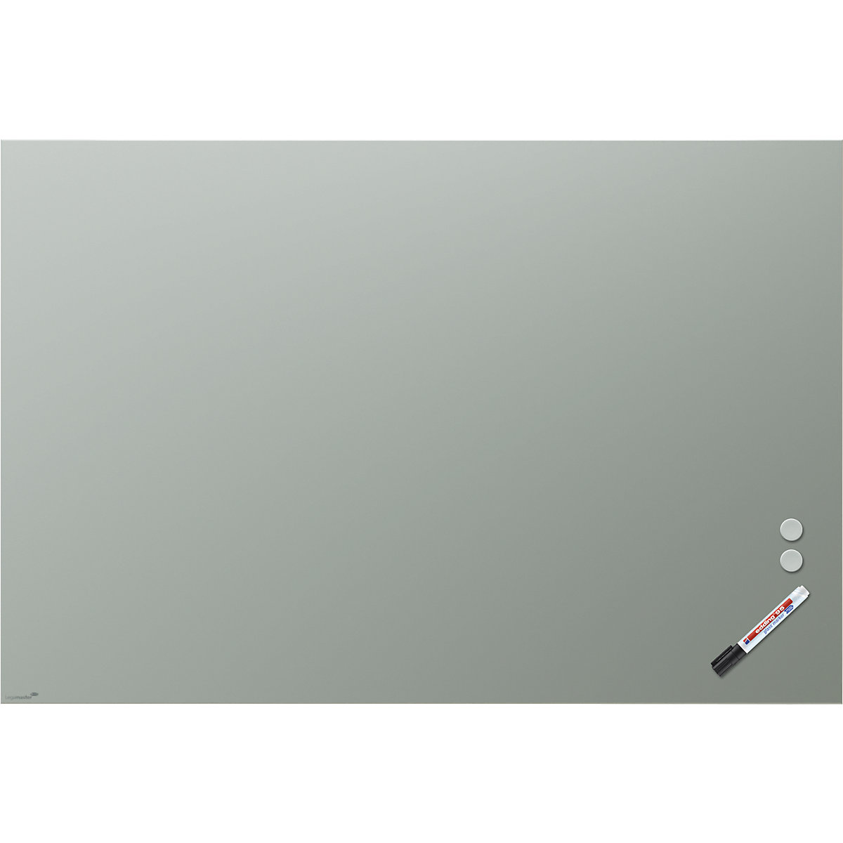 Lavagna in vetro opaco – Legamaster, vetro di sicurezza, largh. x alt. 1500 x 1000 mm, salvia-0