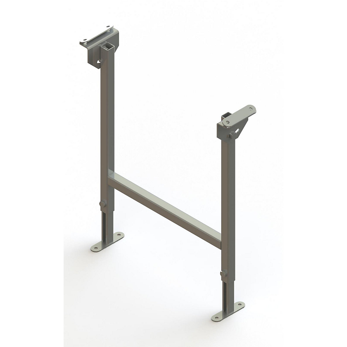 Cavalletto zincato – Gura, larghezza trasportatore 500 mm, campo di regolazione 580 – 950 mm-0