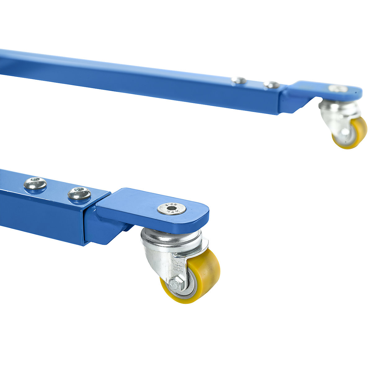 Set di rotelle pivottanti per carrelli elevatori per materiali - eurokraft pro
