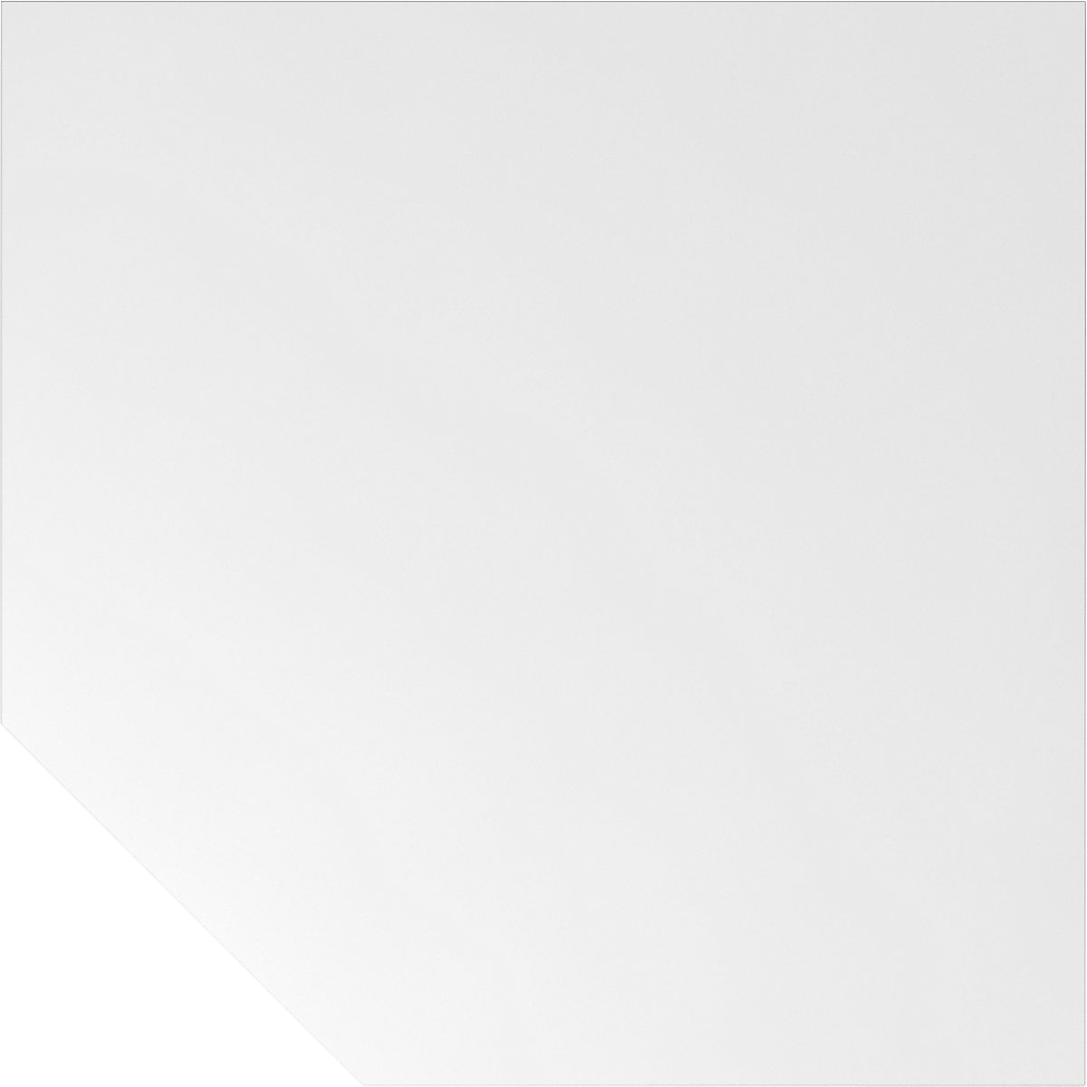 Angolare – eurokraft pro, trapezoidale, con montante regolabile in altezza, bianco-0