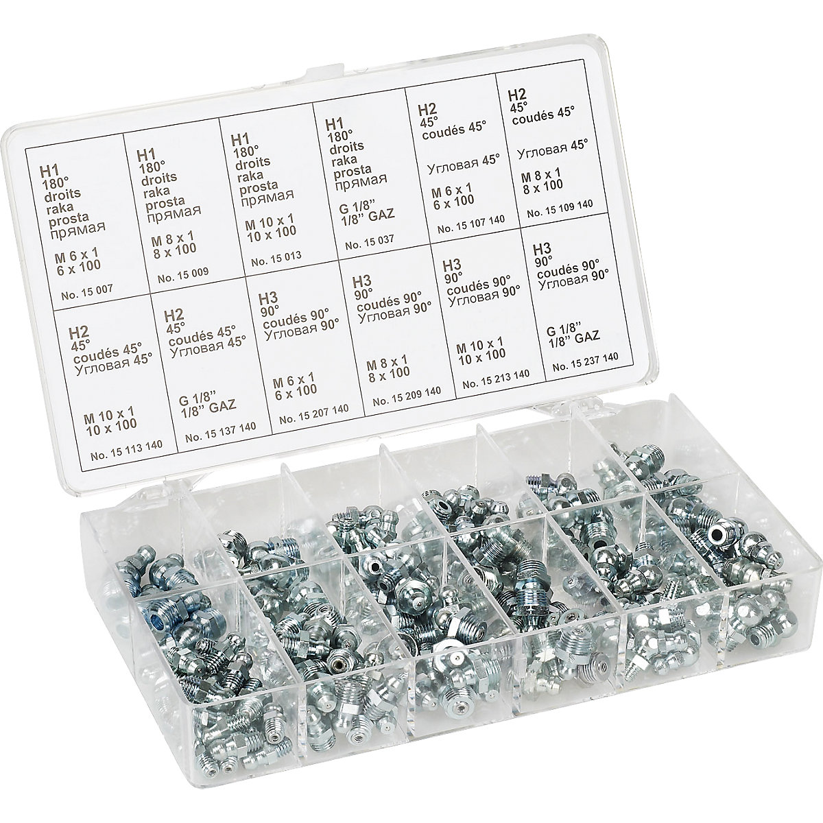 Assortimento di ingrassatori – PRESSOL