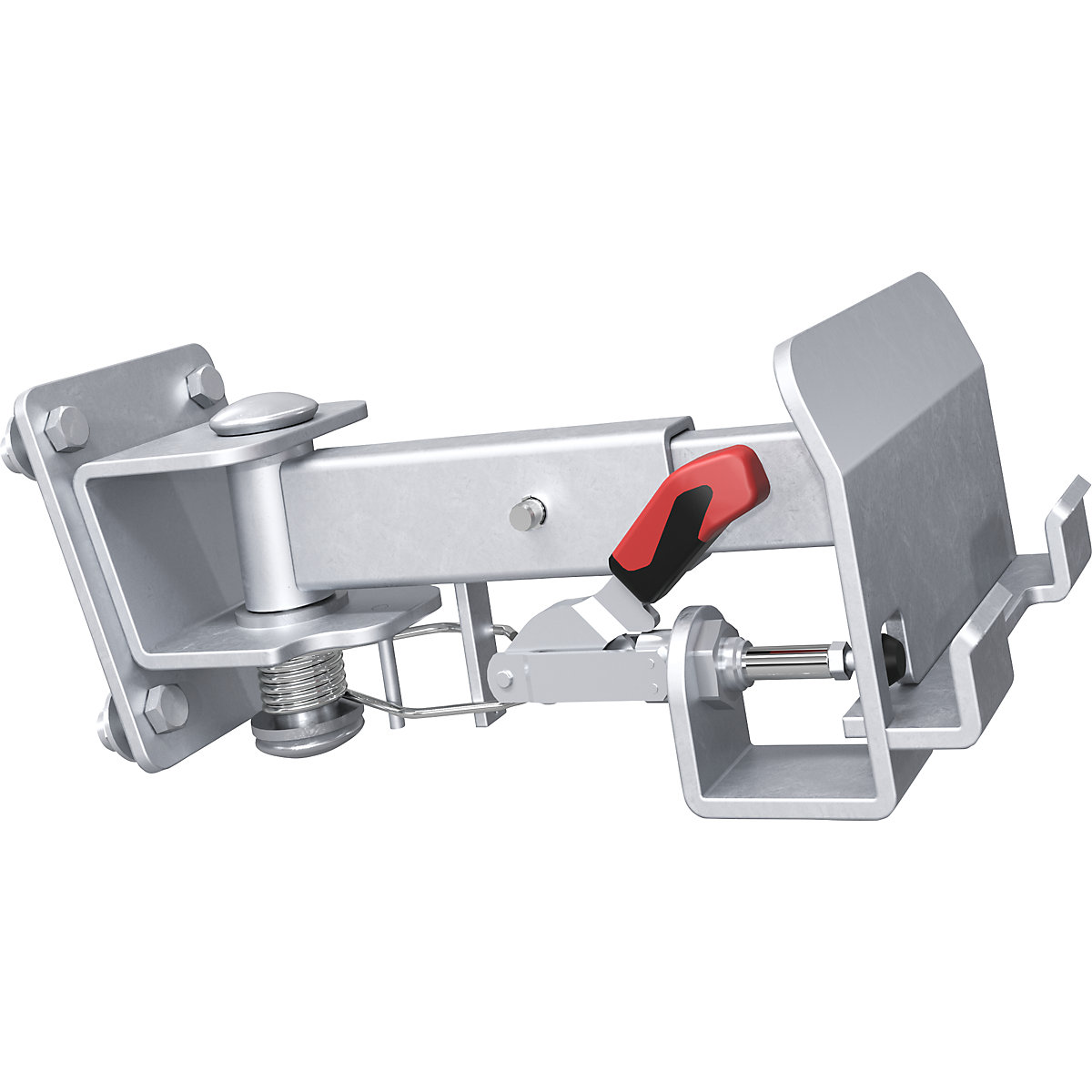 Giunto flessibile – eurokraft pro, zincatura, per rollcontainer-0