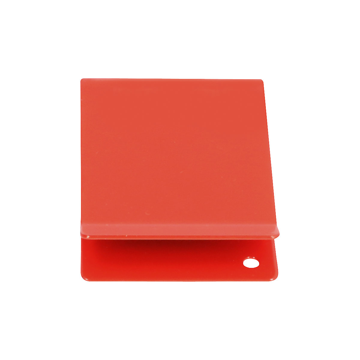 Molletta per scatole, conf. da 2 pz., in acciaio, estremamente resistente, largh. x prof. 100 x 23 mm, apertura mollette 75 mm-0