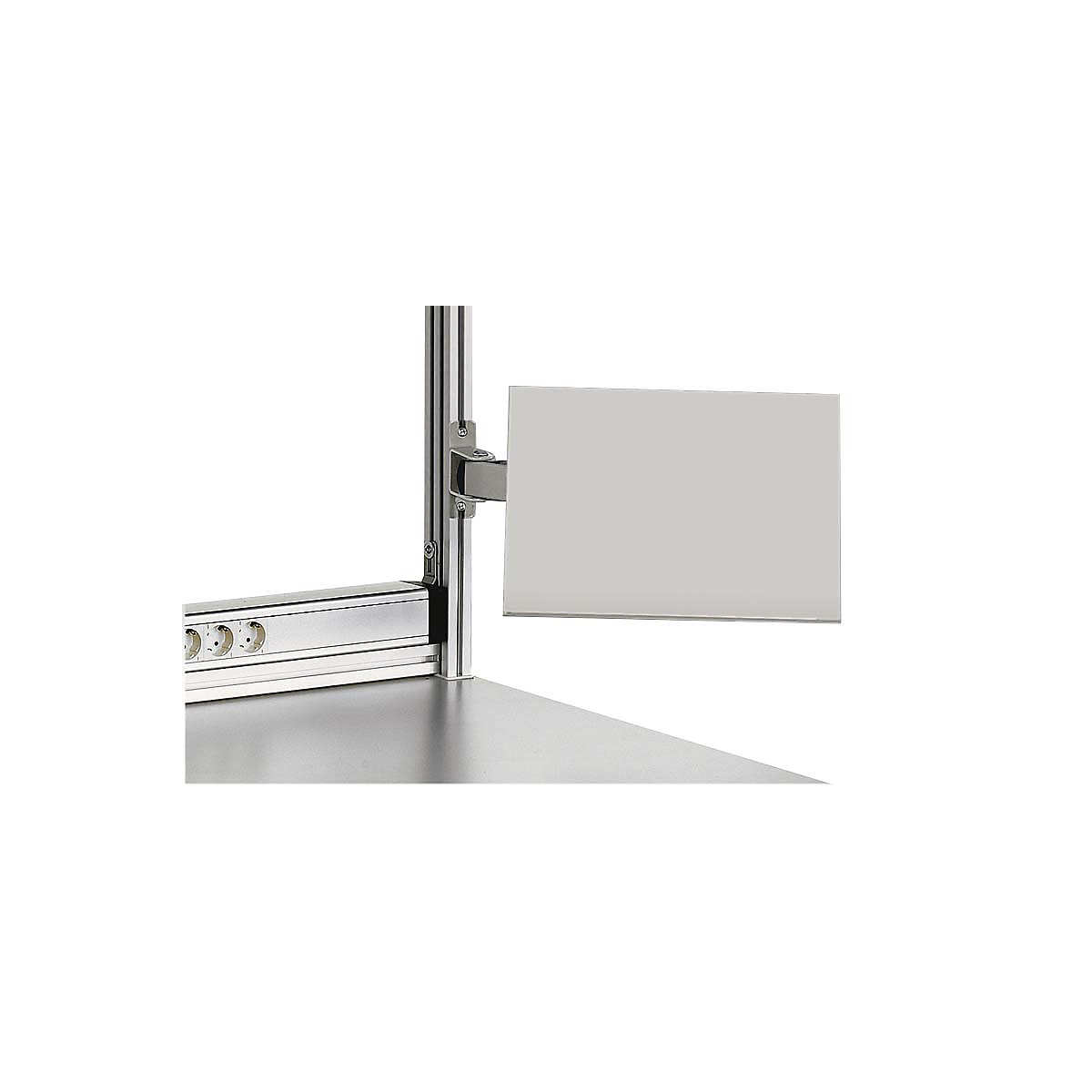 Supporto per documenti – Treston, con braccio orientabile, largh. x alt. 440 x 300 mm-0