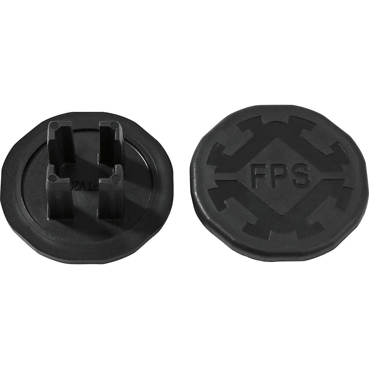 Cover cap, for profile for NGP40, pack of 25, 1+ packs-0