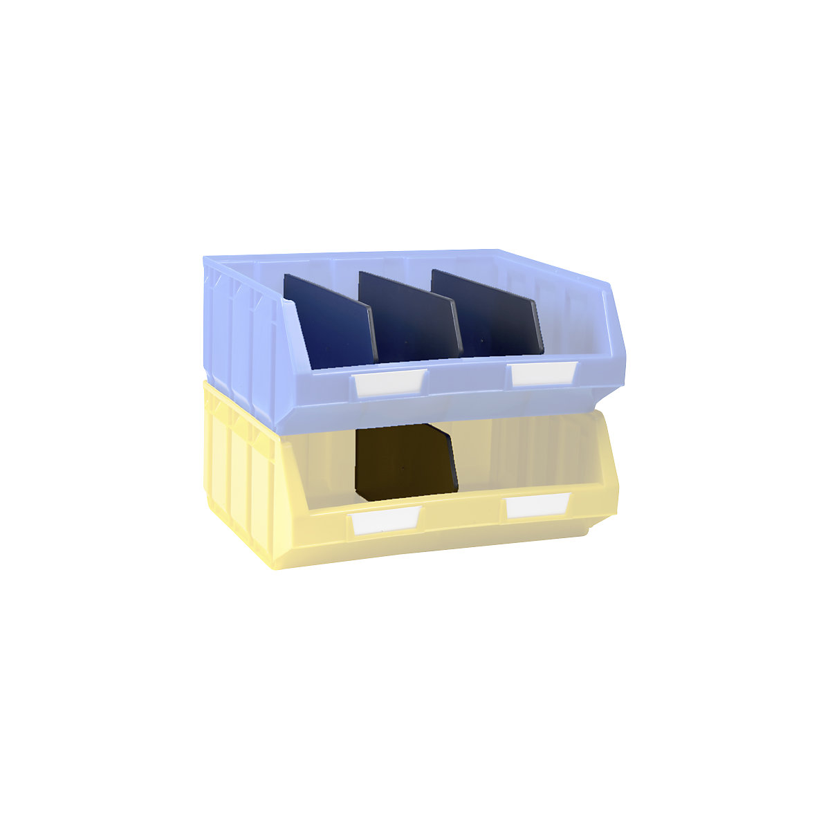 Divider, for open fronted storage bin, pack of 10-0
