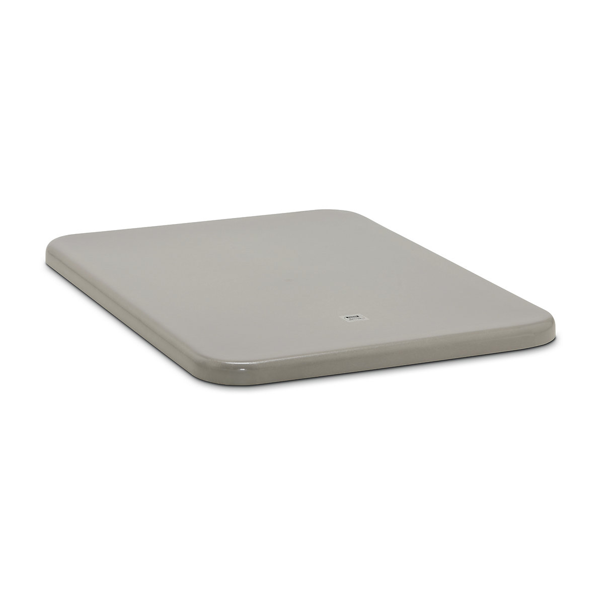 Flat lid – CEMO, LxWxH 1340 x 980 x 60 mm, grey-0
