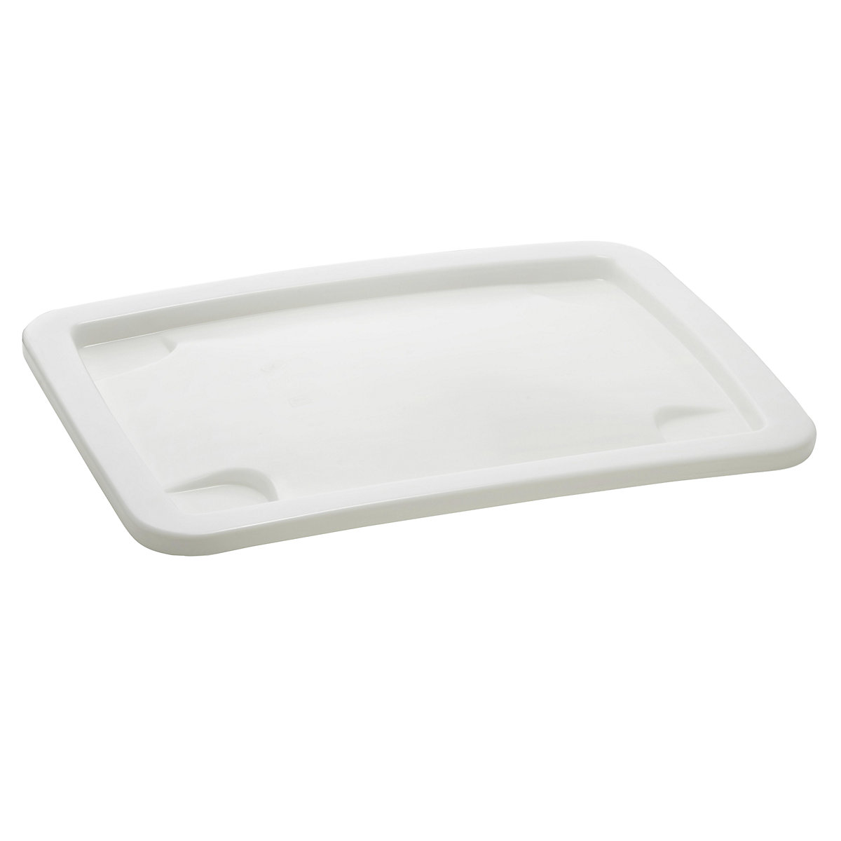 Lid for pallet boxes, for container size 210 l, white-0