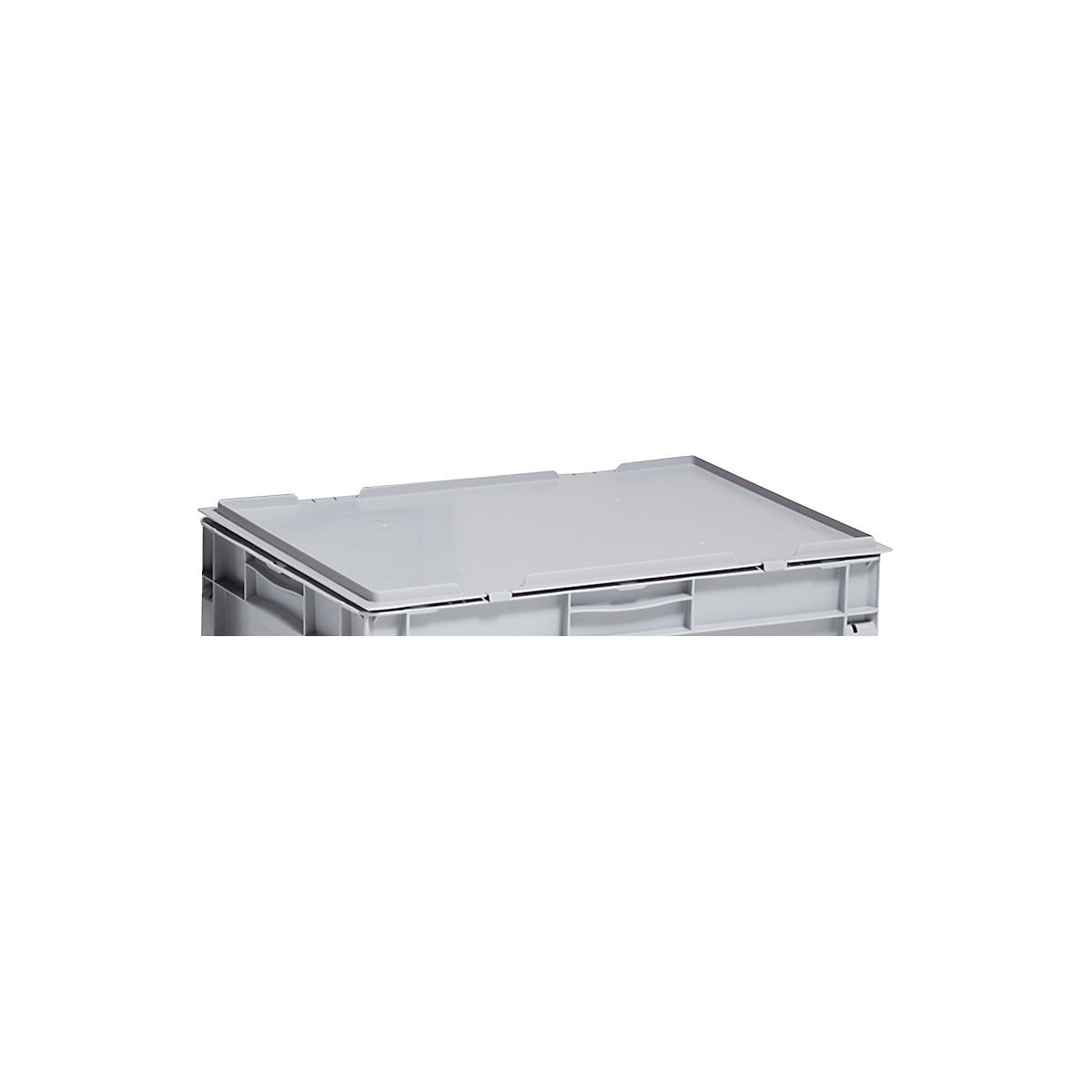 Lid for plastic stacking container (Product illustration 3)-2