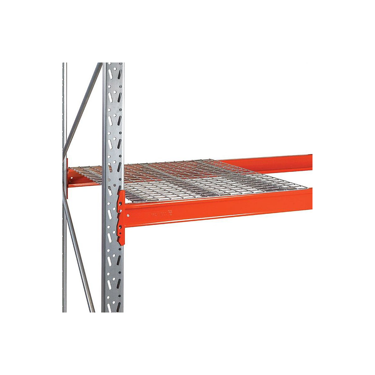 Mesh shelf for Space pallet racking