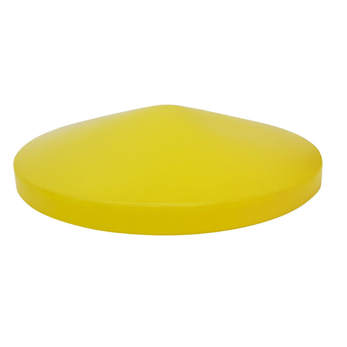 PE drum lid, for 200 l drums, yellow-0