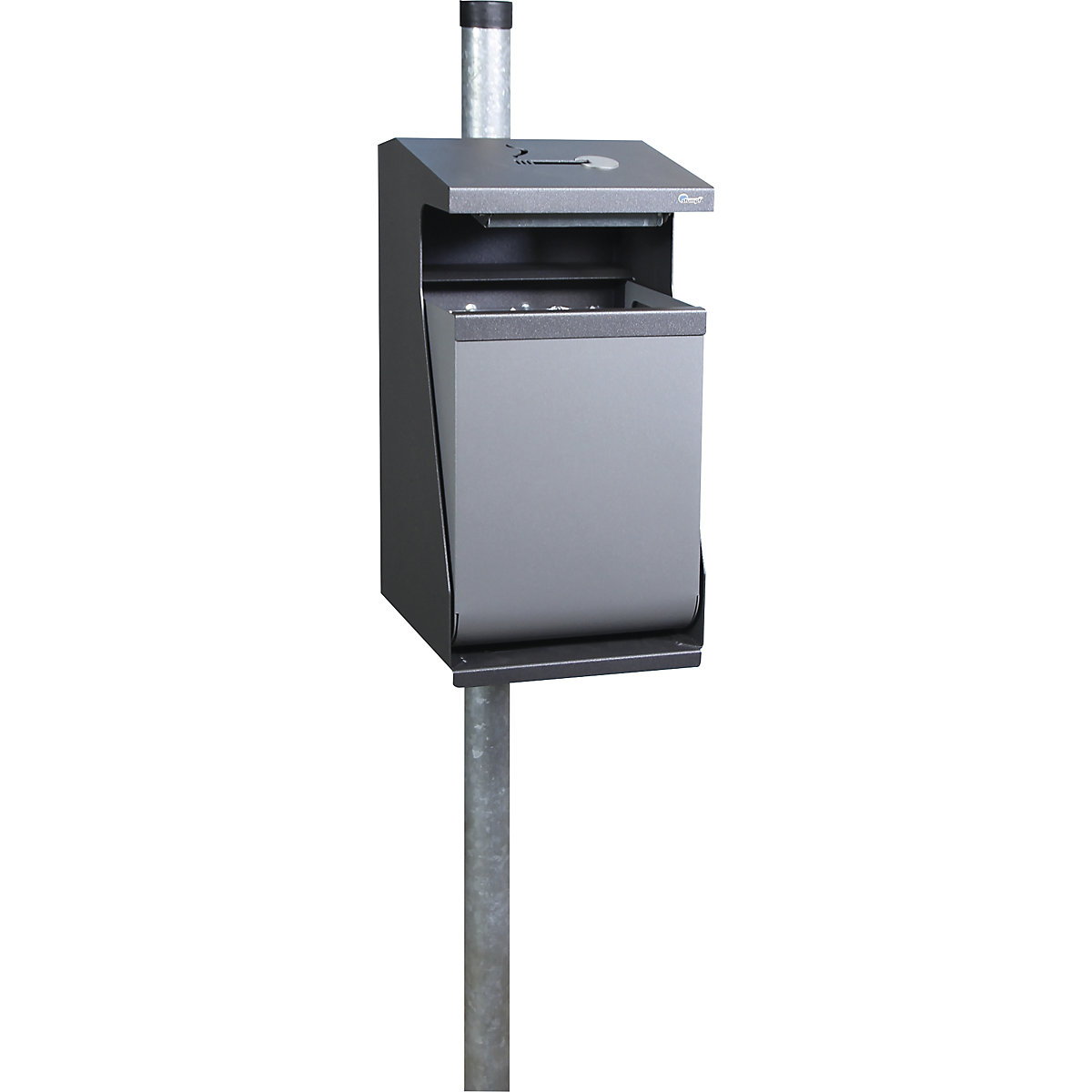Post, zinc plated