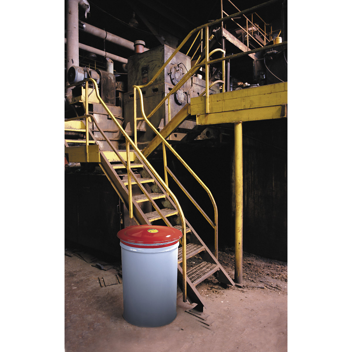 Safety drum lid – Justrite (Product illustration 2)-1