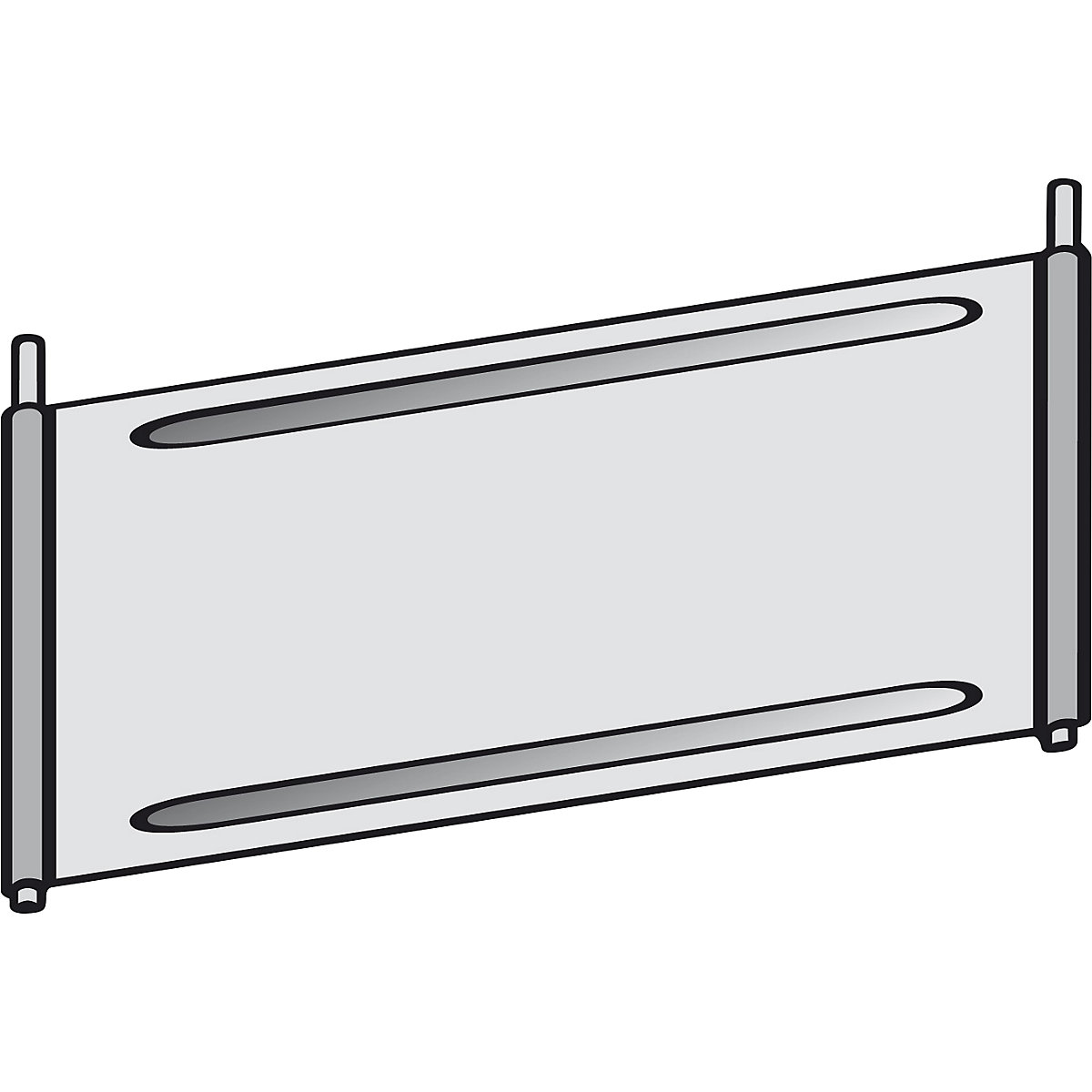 Shelf partition for compartment shelf unit – hofe
