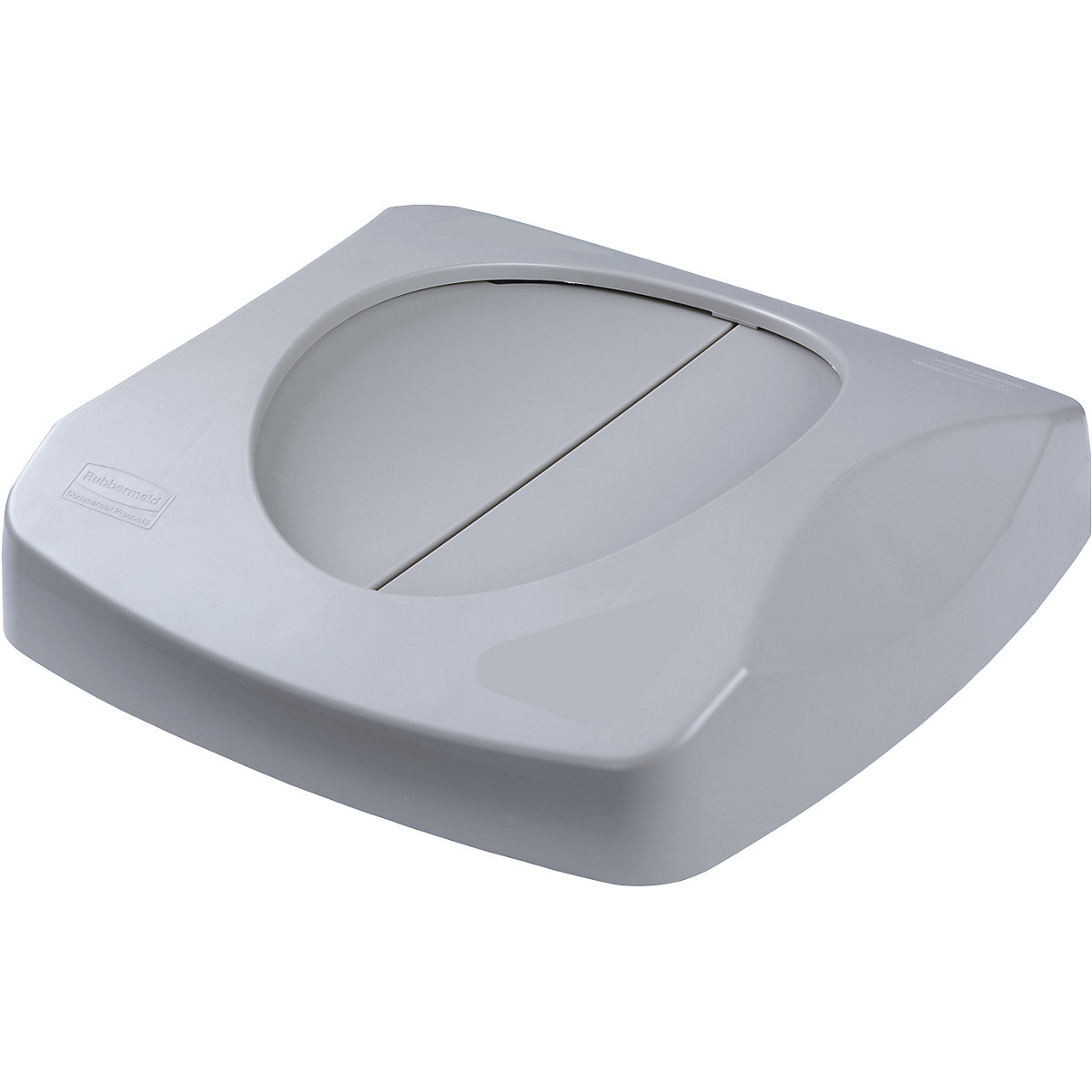 Swing lid – Rubbermaid, quiet operation, plastic, HxLxW 159 x 511 x 511 mm-0