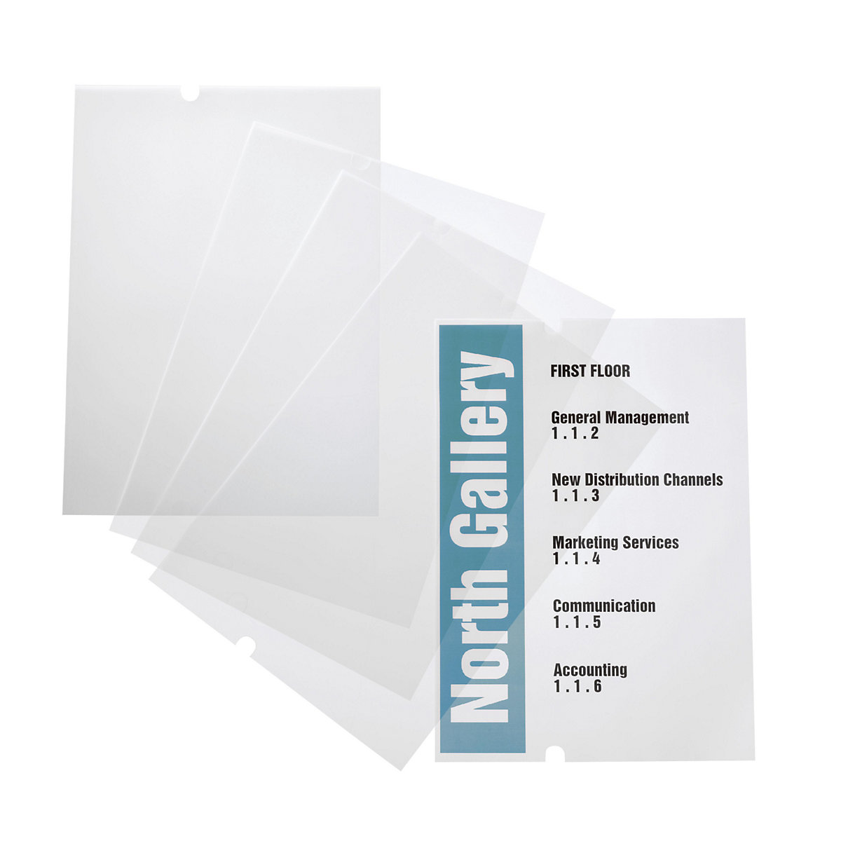 Replacement films for CRYSTAL SIGN - DURABLE