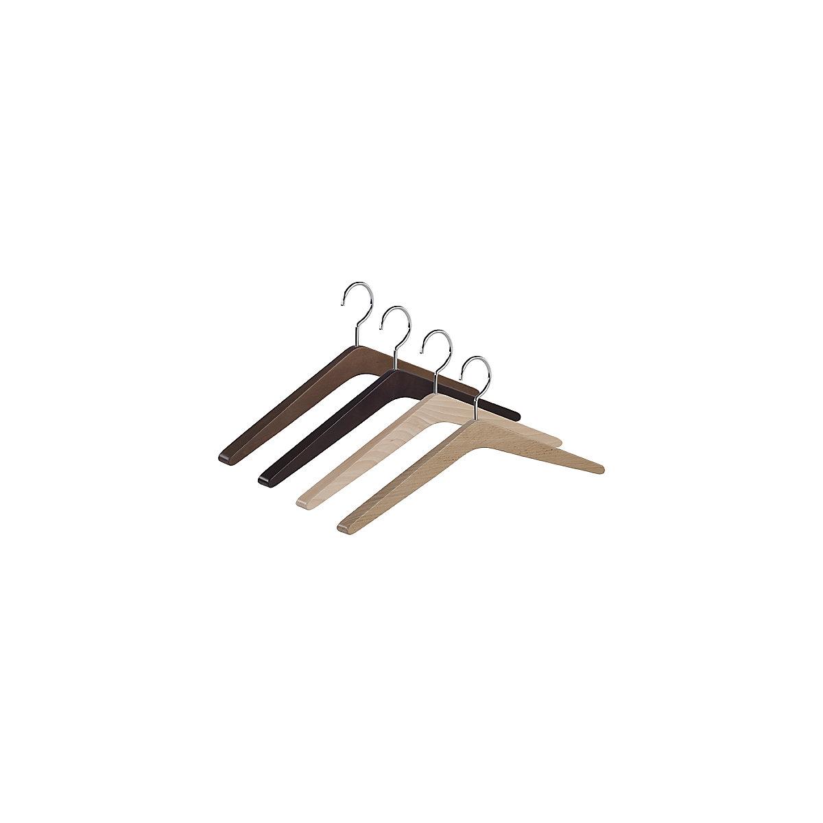 WOOD wooden coat hanger (Product illustration 3)-2