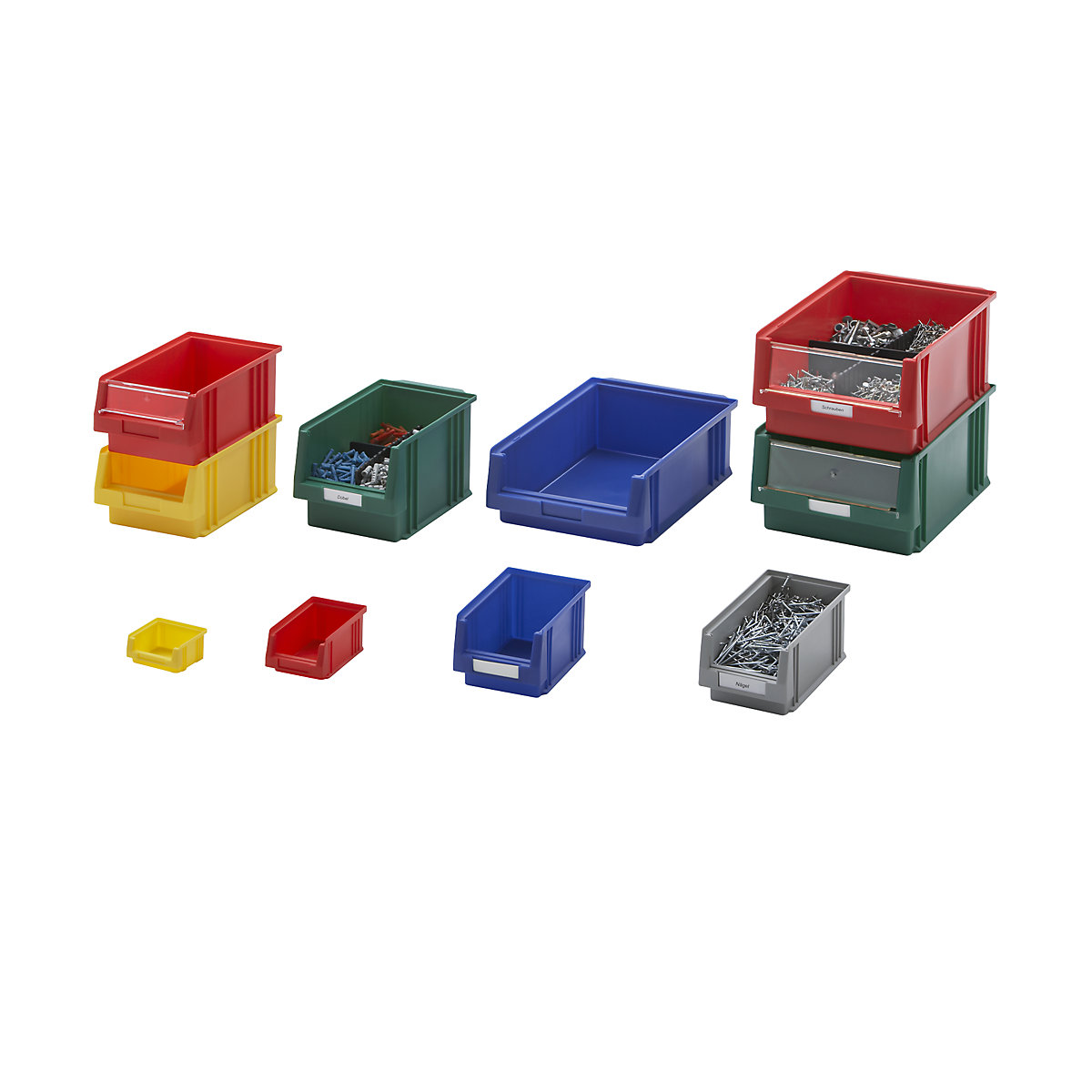 Labels for open fronted storage bin (Product illustration 4)-3