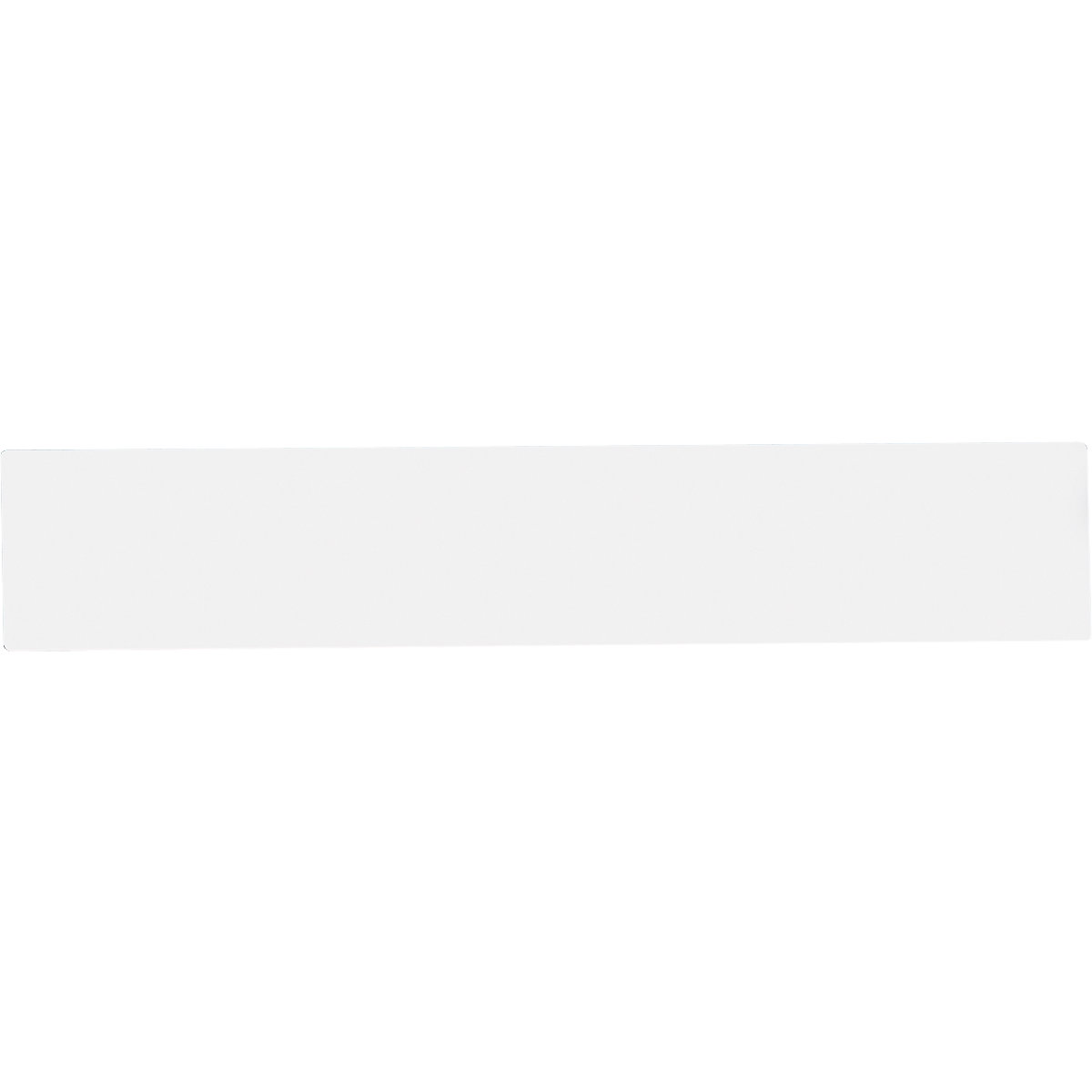 Labels for open fronted storage bin, white, pack of 100, for open fronted storage bin, width 102 mm-0