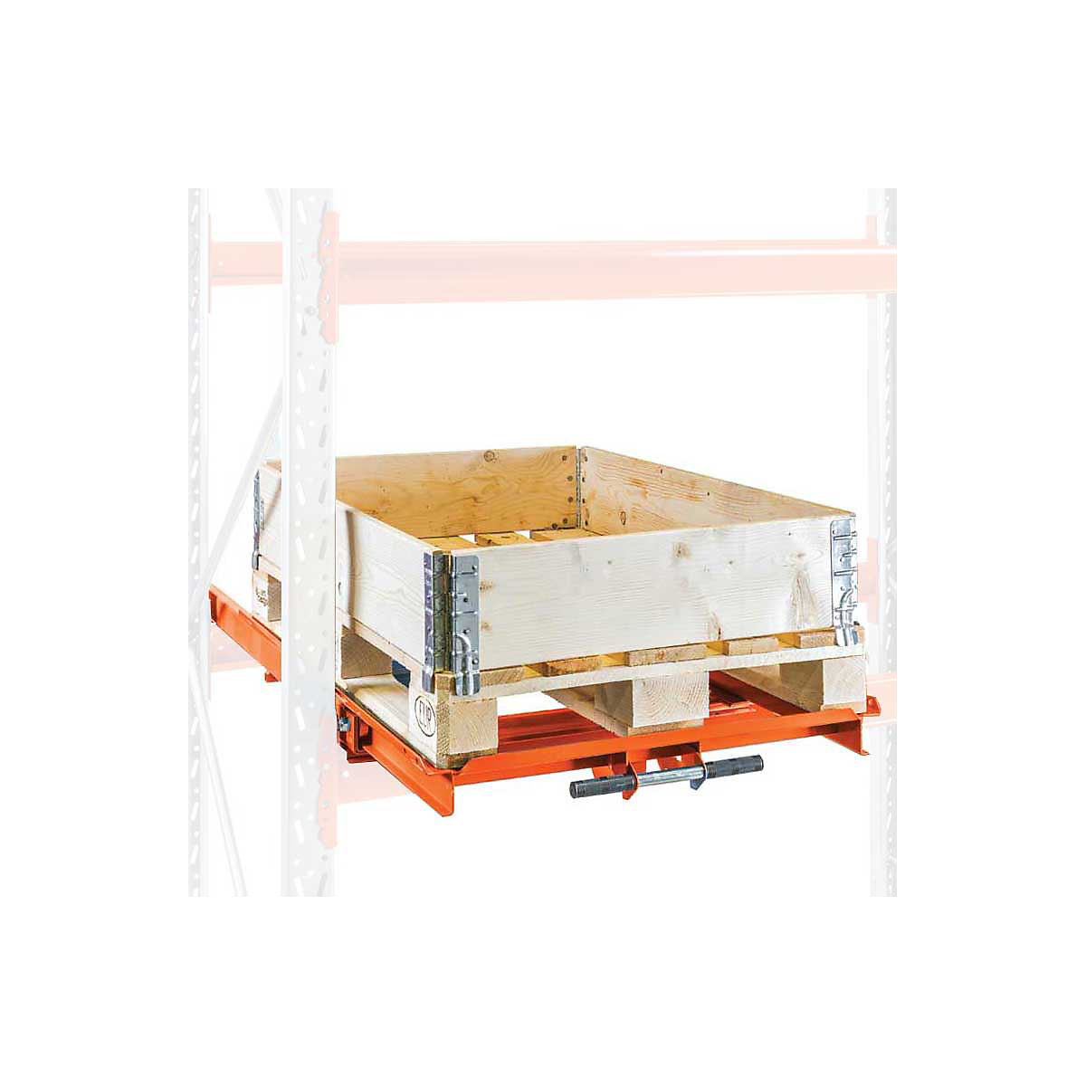Drawer for Space pallet racking without assembly kit