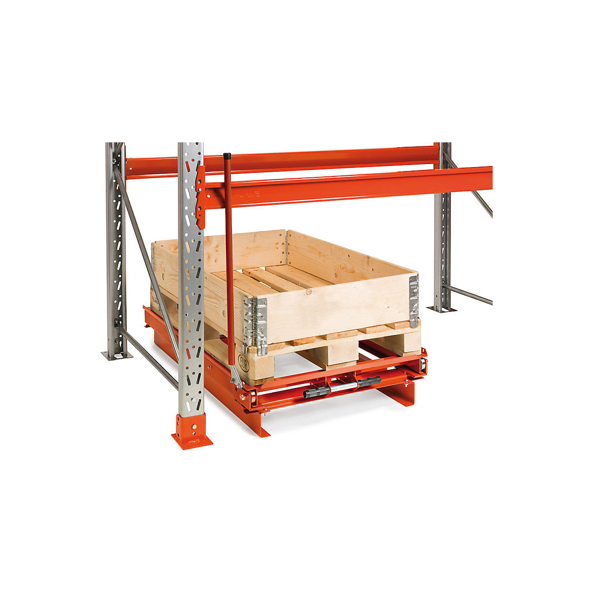Extension set for Space pallet racking drawer