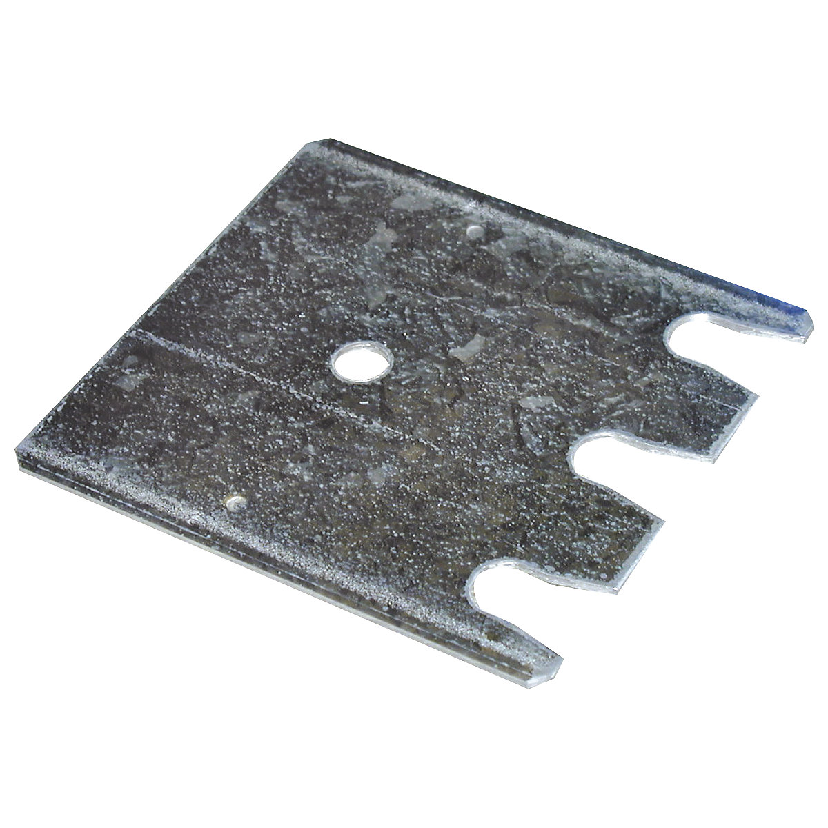 Shim plate for foot plates, zinc plated - SCHULTE