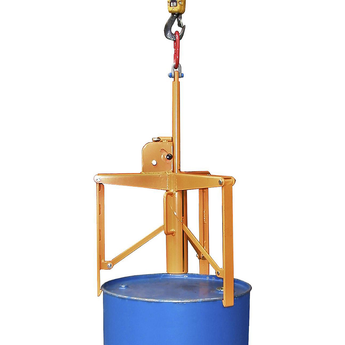 Drum gripper with 3-point clamping system - eurokraft pro