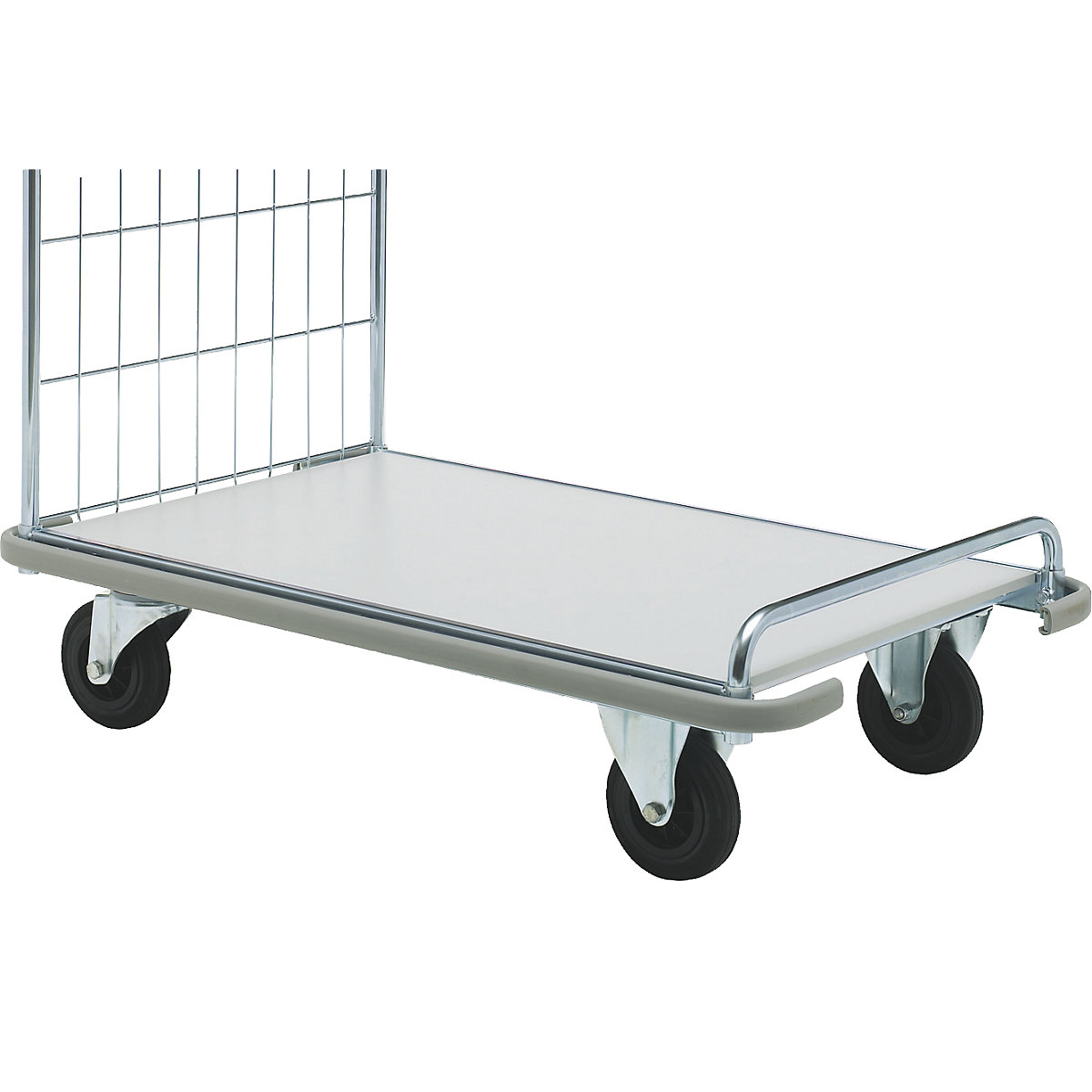 Guard strip for trolleys with panels on 4 sides - HelgeNyberg