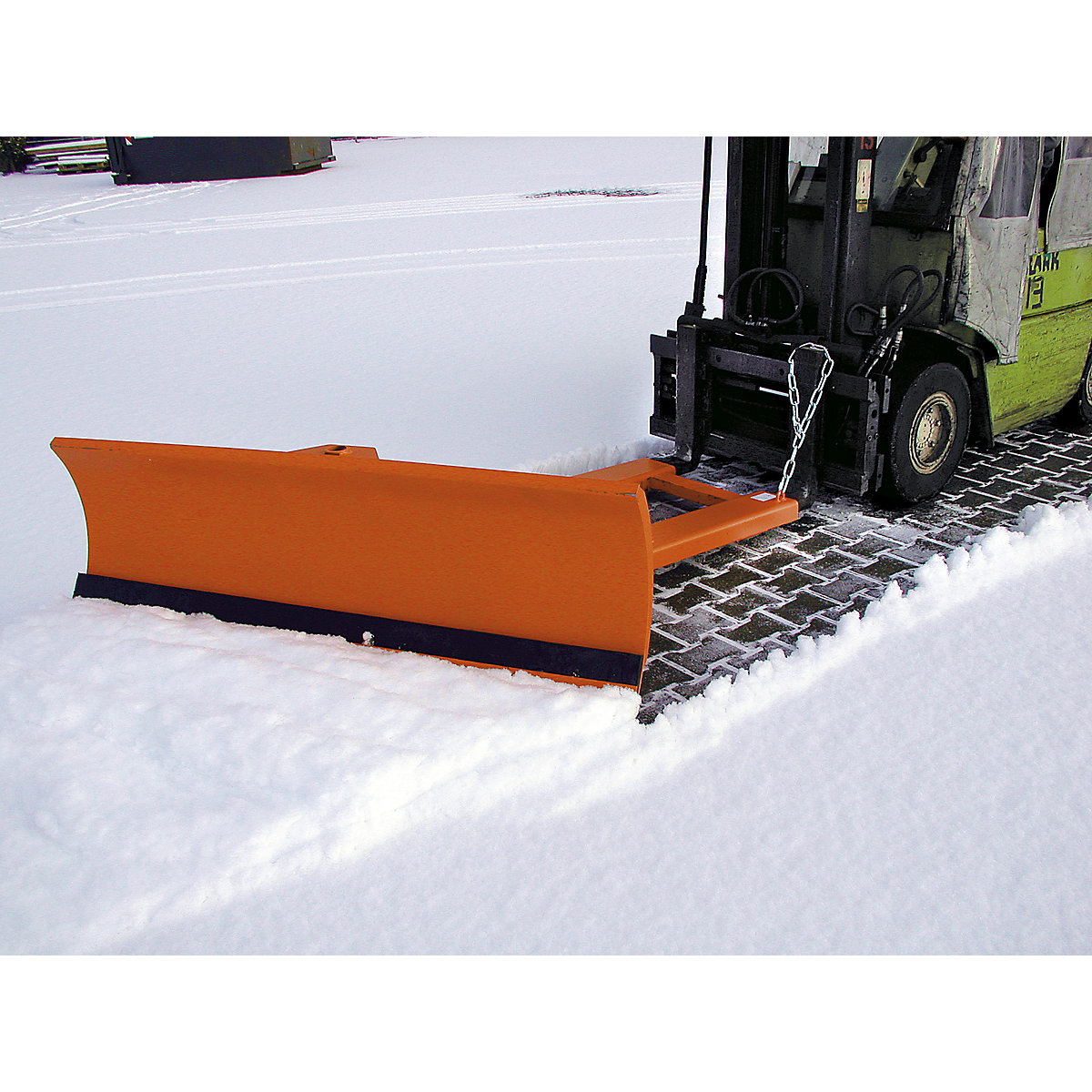 Snow plough for forklifts – eurokraft pro (Product illustration 2)-1