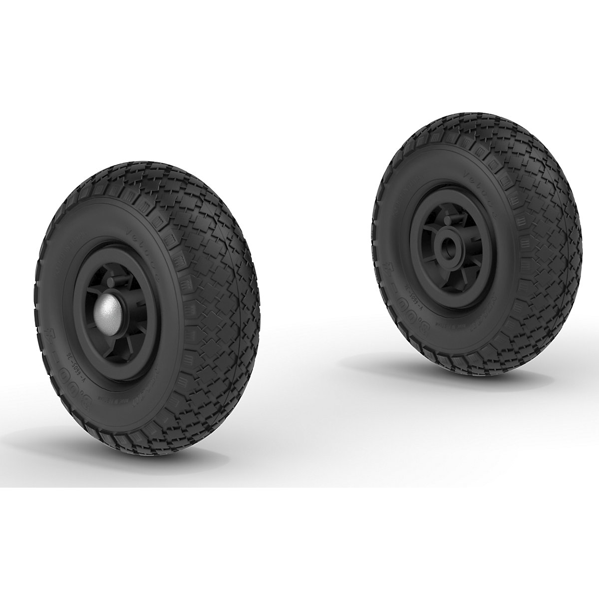 Wheel set for sack truck – eurokraft pro