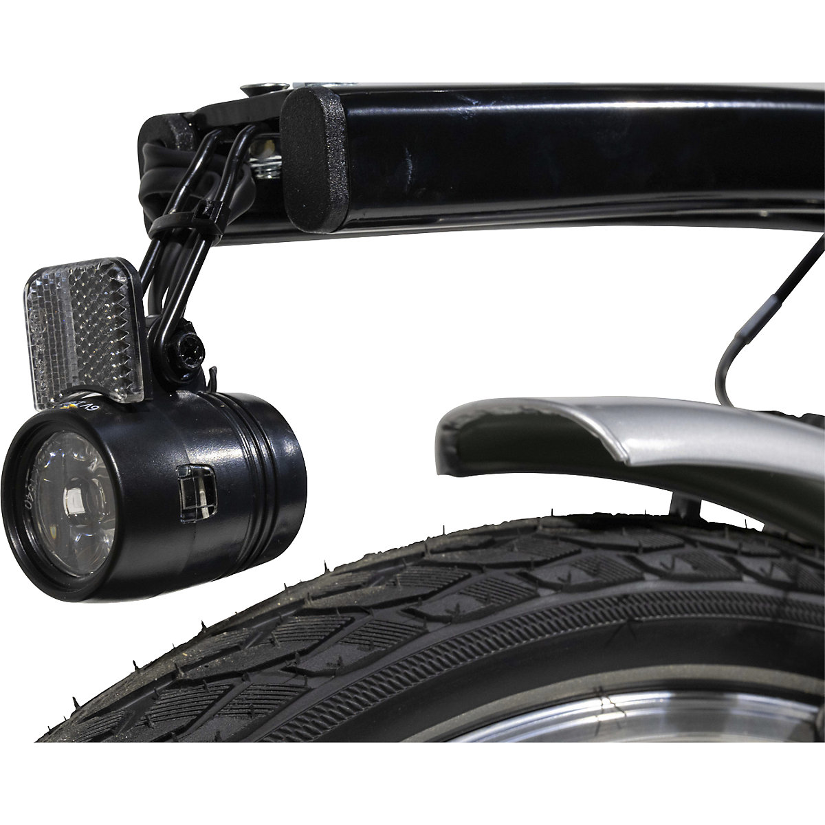 Lighting, incl. dynamo, front wheel light and rear light, for company bicycles-0