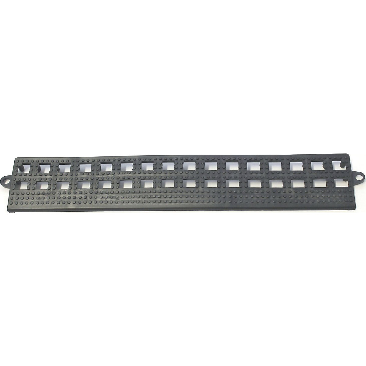 Border edge for Flexi-Deck – COBA, without connecting edge, pack of 3, black-0