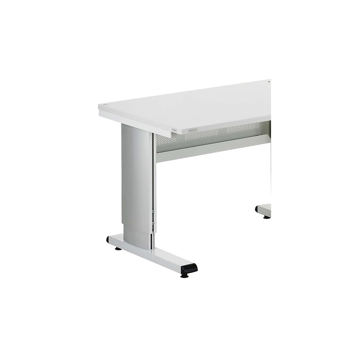 Cable tray for work tables – Treston (Product illustration 2)-1
