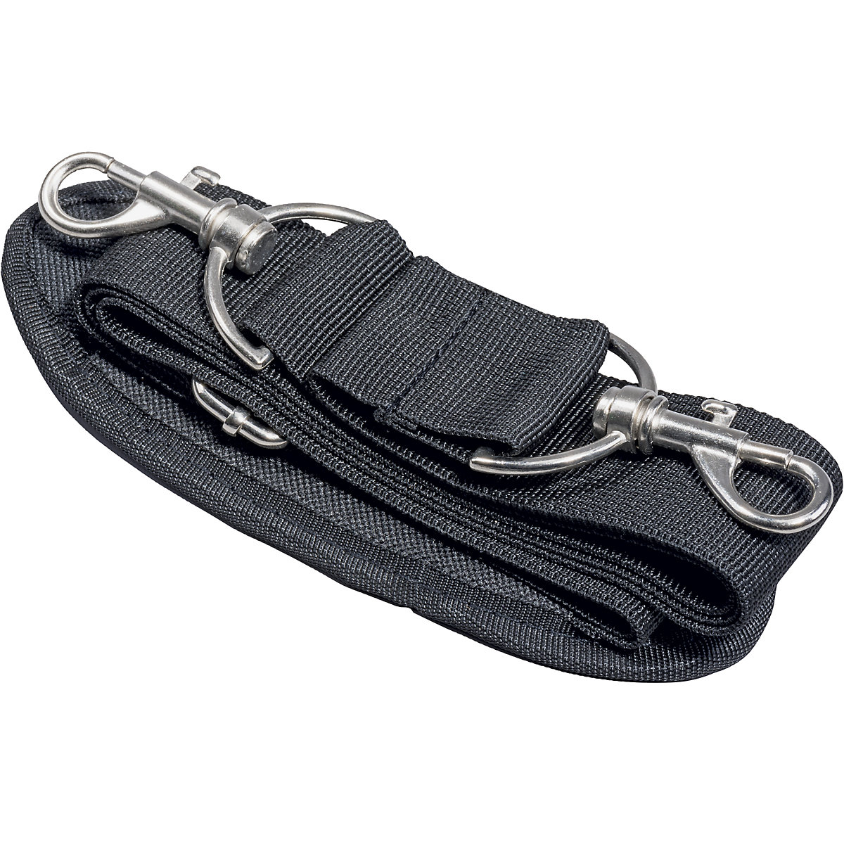 Lifting strap, 2 snap hooks, LxWxH 140 x 40 x 1.5 mm-0