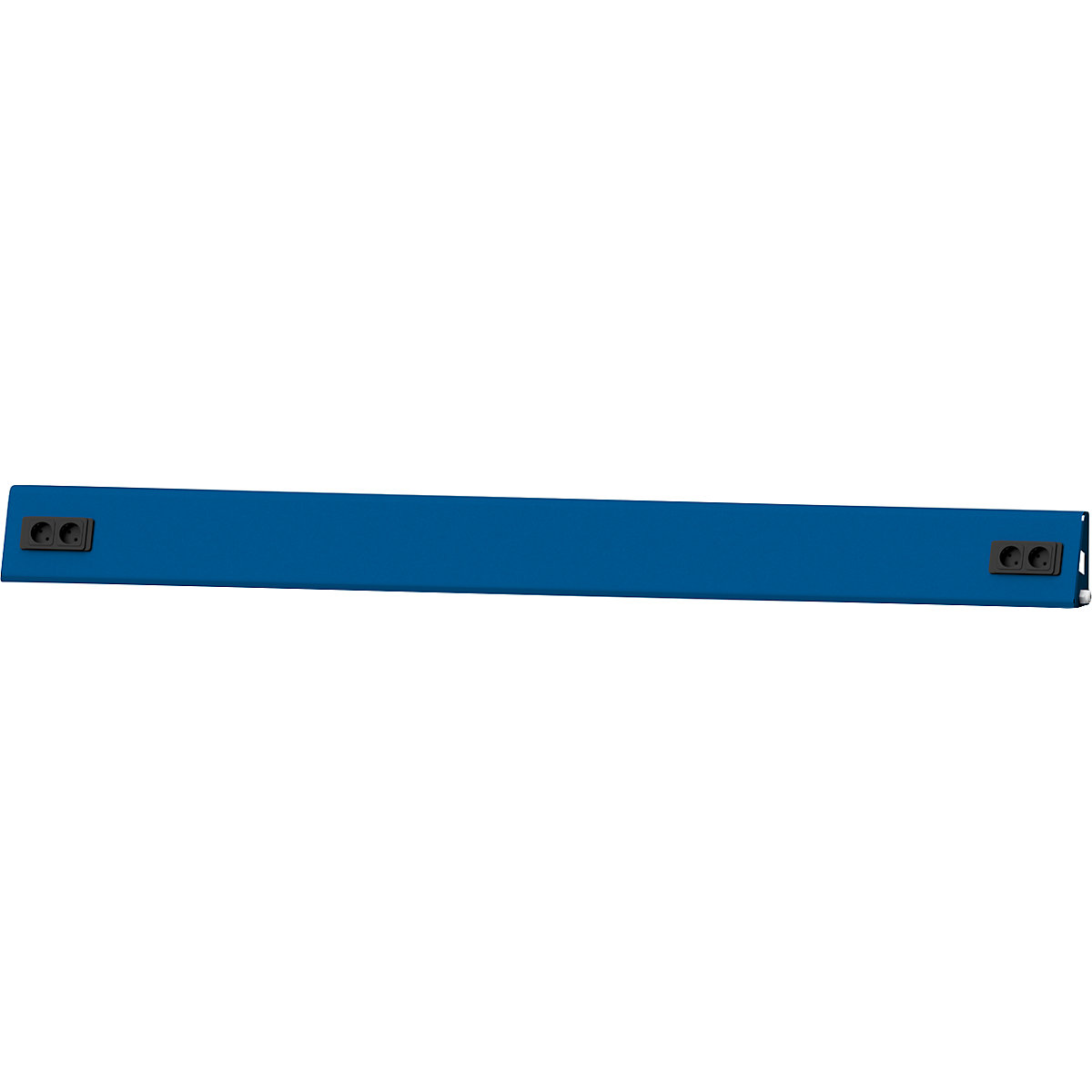 ANKE – Media duct for electrically height adjustable LIFT work tables, 4 x safety plug sockets, for bench width 2000 mm