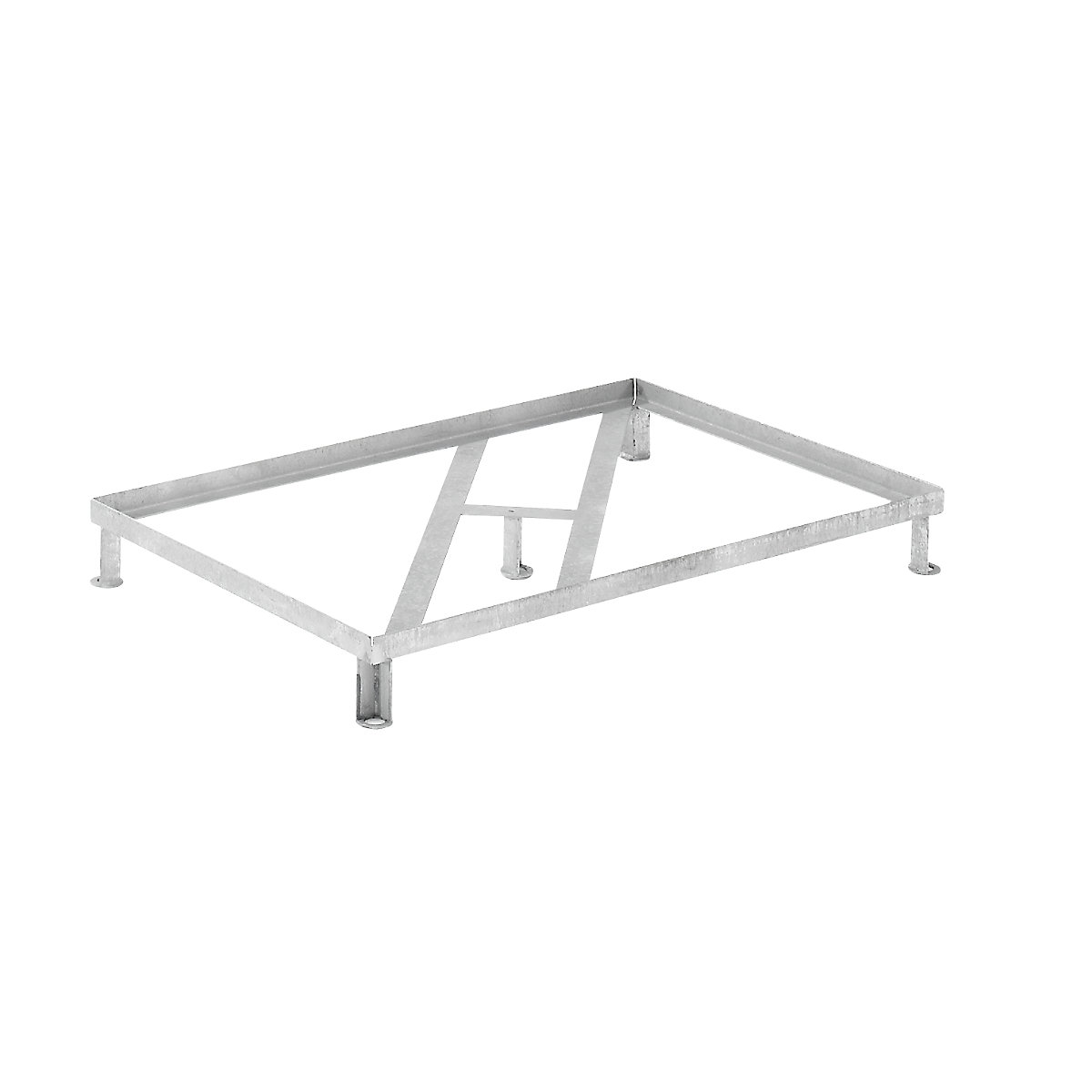 Steel base frame for GRP sump tray - CEMO