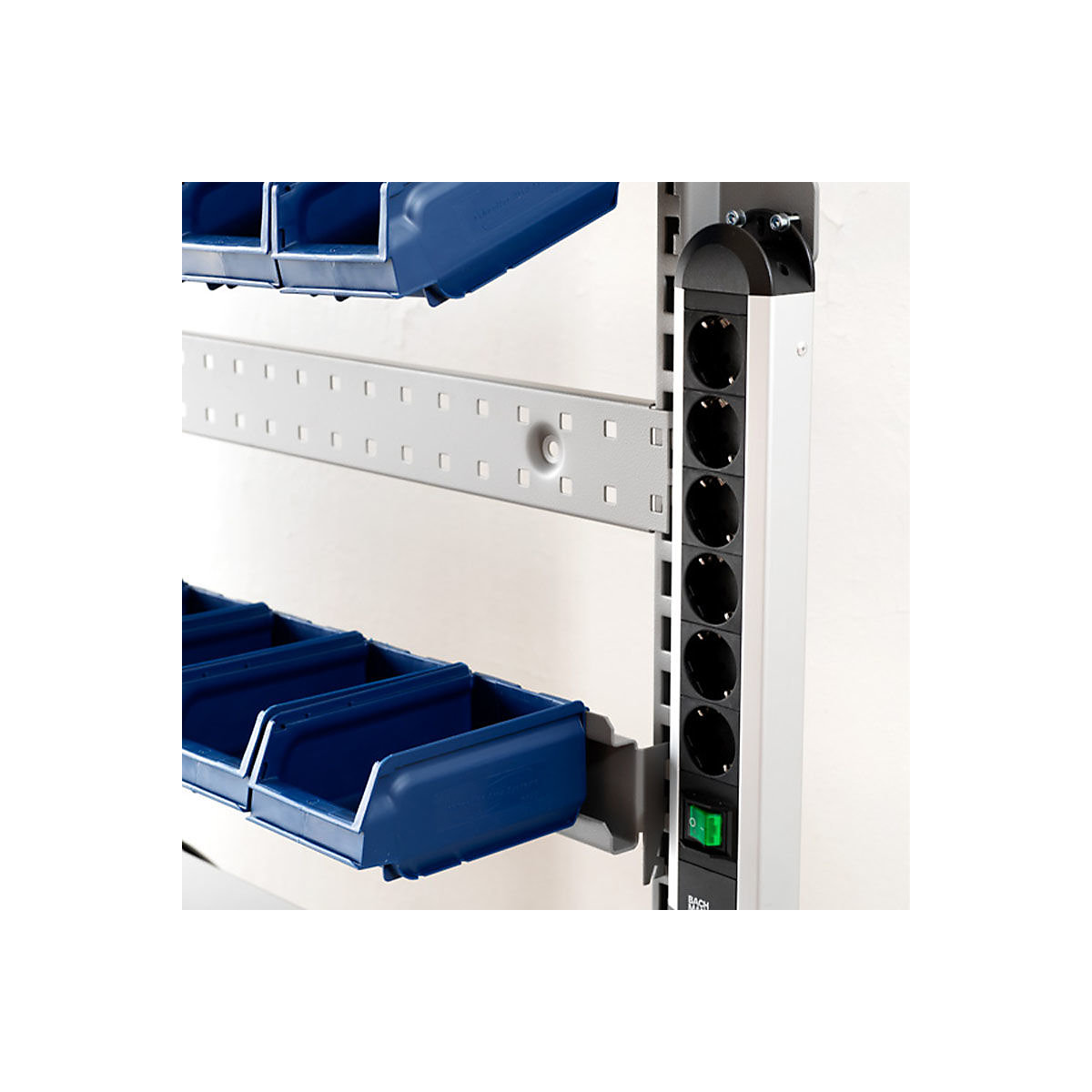 Suspension rail for open fronted storage bins (Product illustration 2)-1