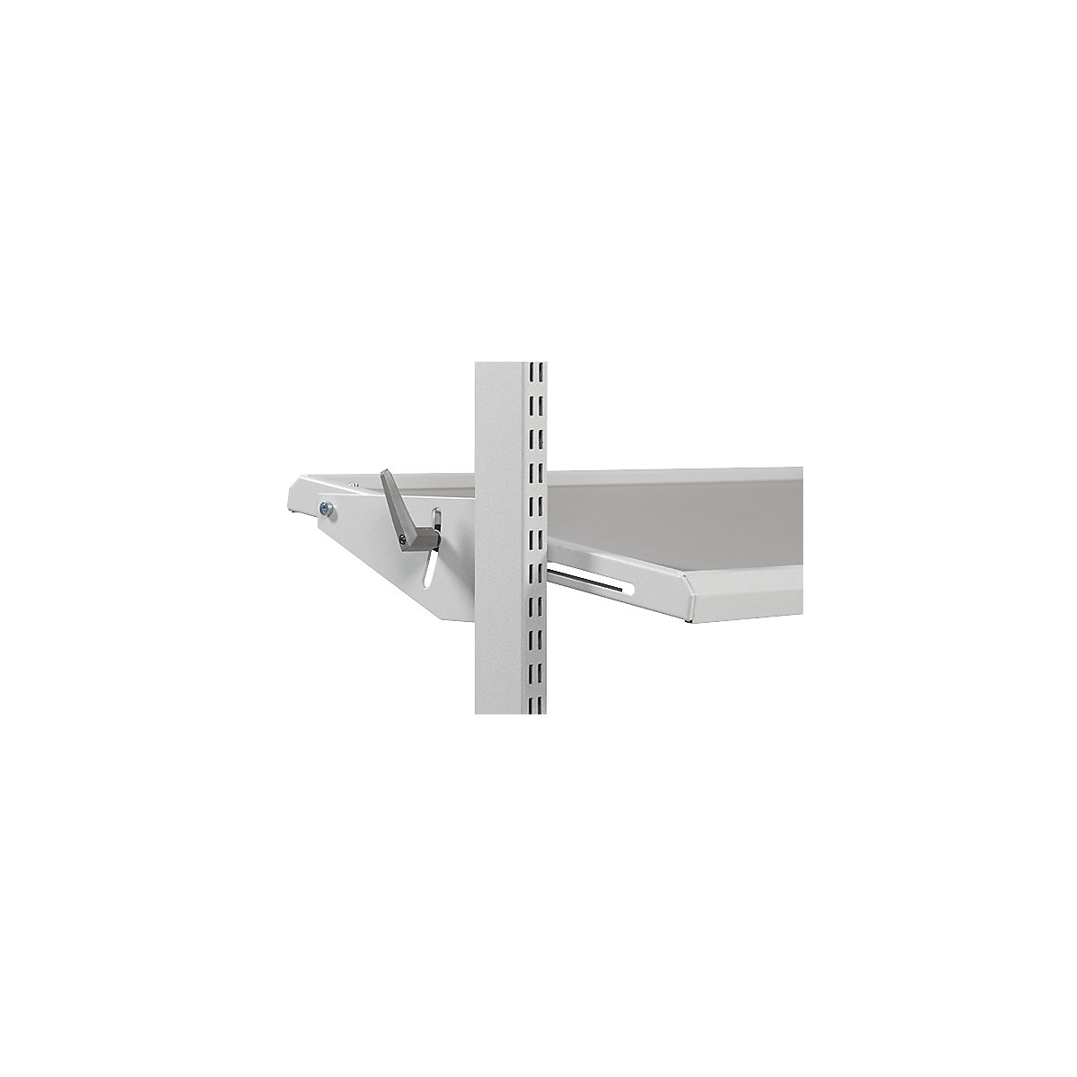 Tilting storage shelf, ESD – Treston