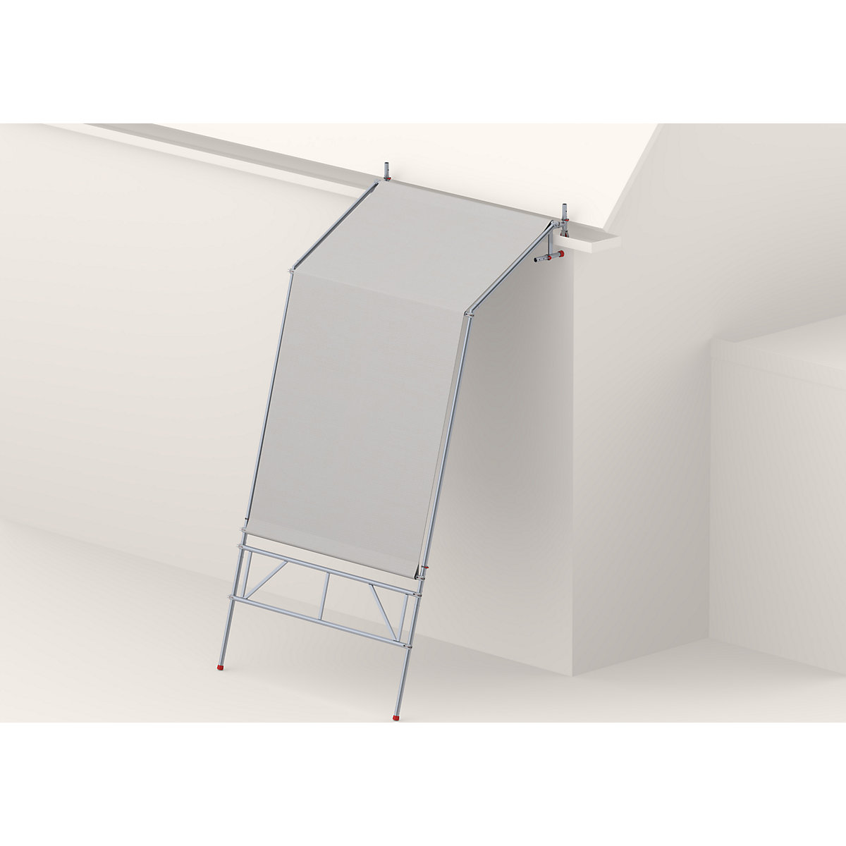 Weather protection tent for scaffolding – Altrex